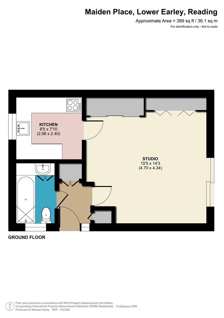 50, Maiden Place, Lower Earley floorplan