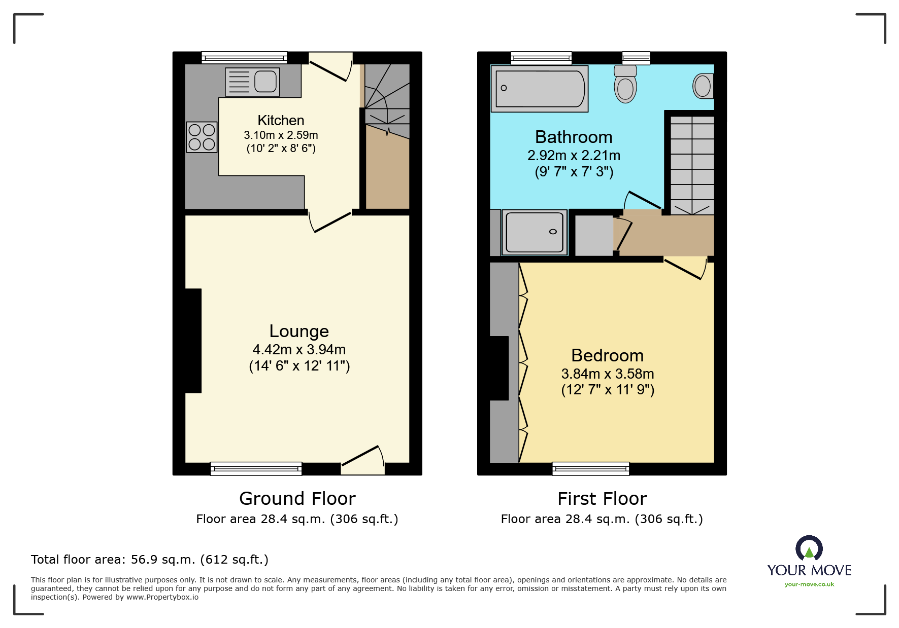 9, Catherine Street, Bradford floorplan