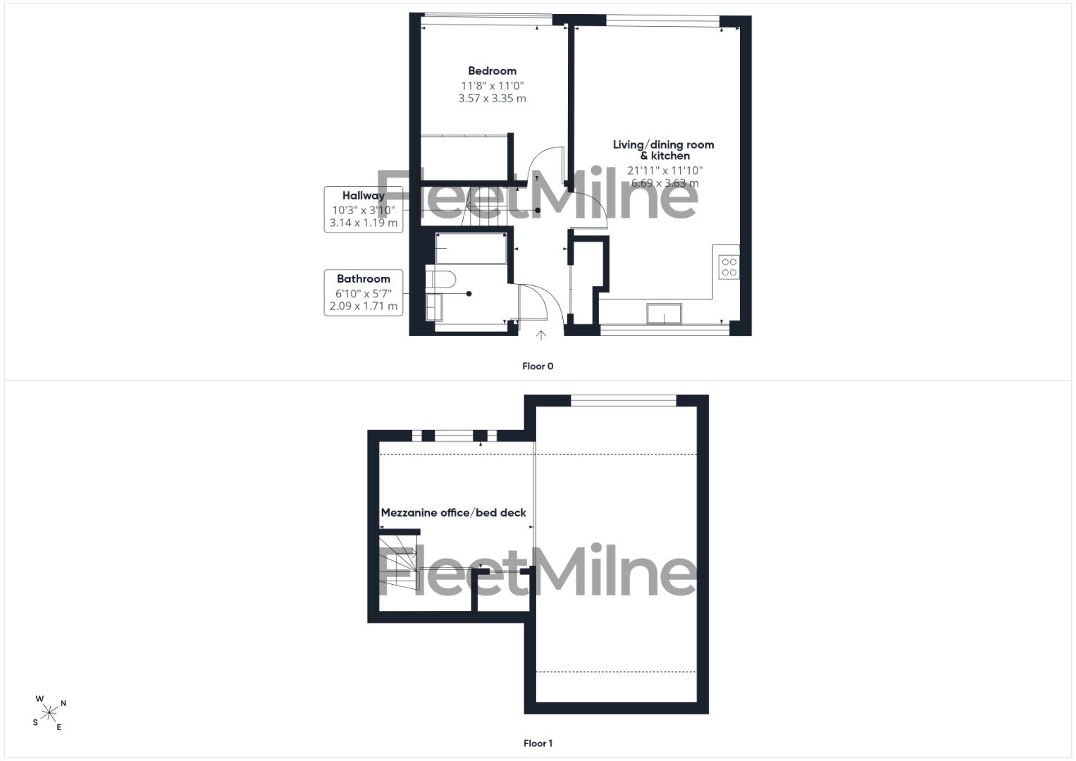 39, Brollyworks, Allison Street, Birmingham floorplan