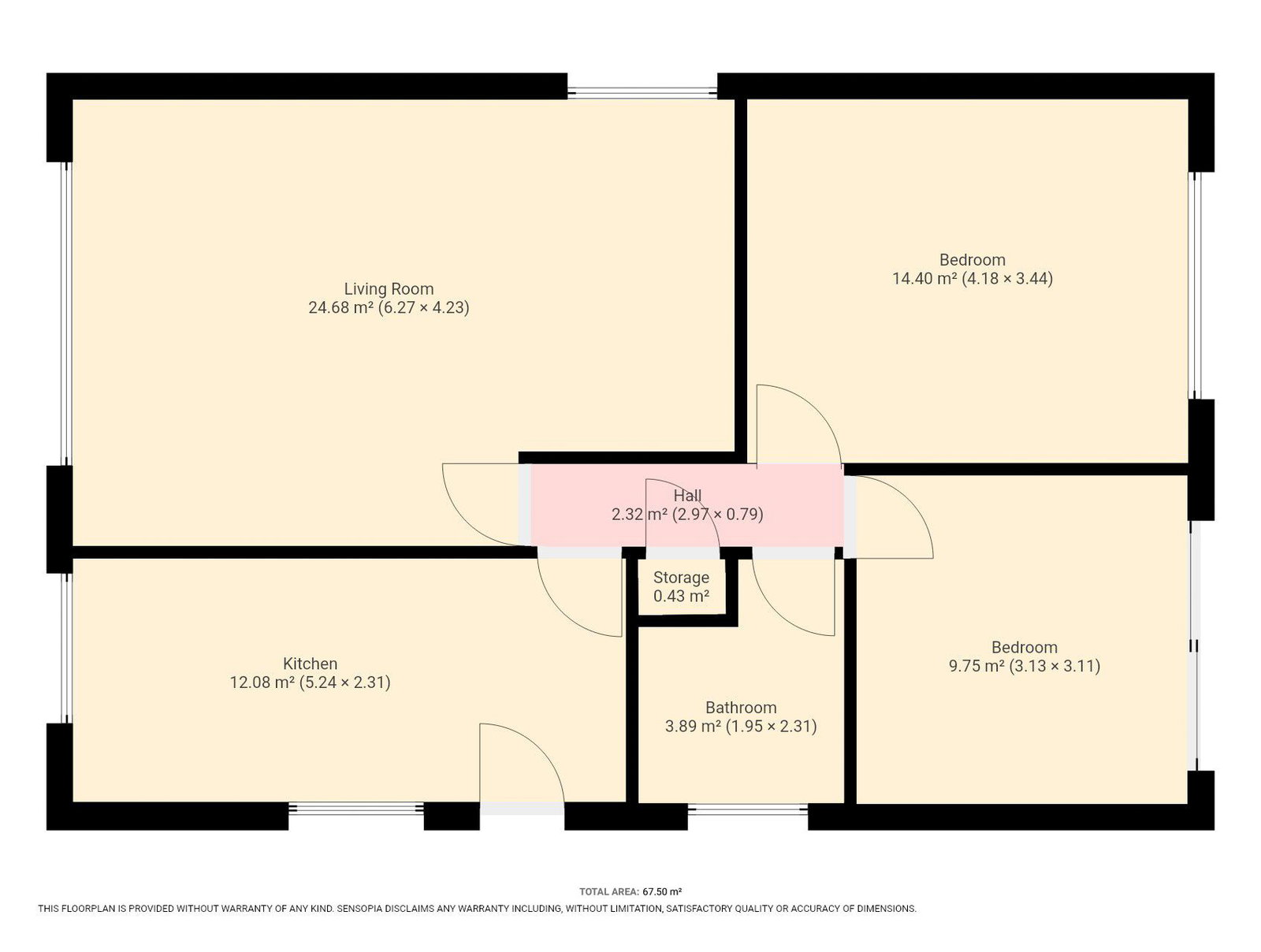 8, Springvale Close, Rotherham floorplan