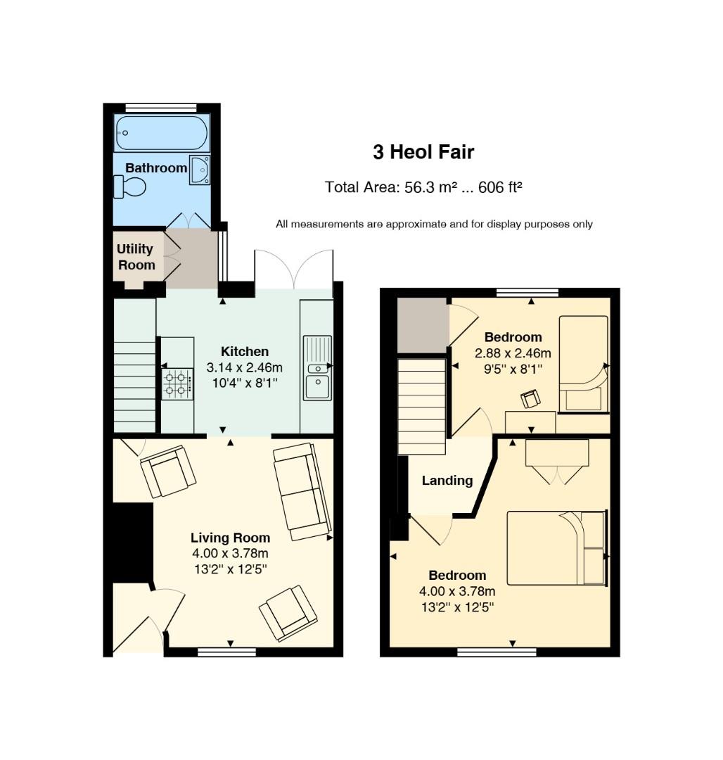 3, Heol Fair, Cardiff floorplan