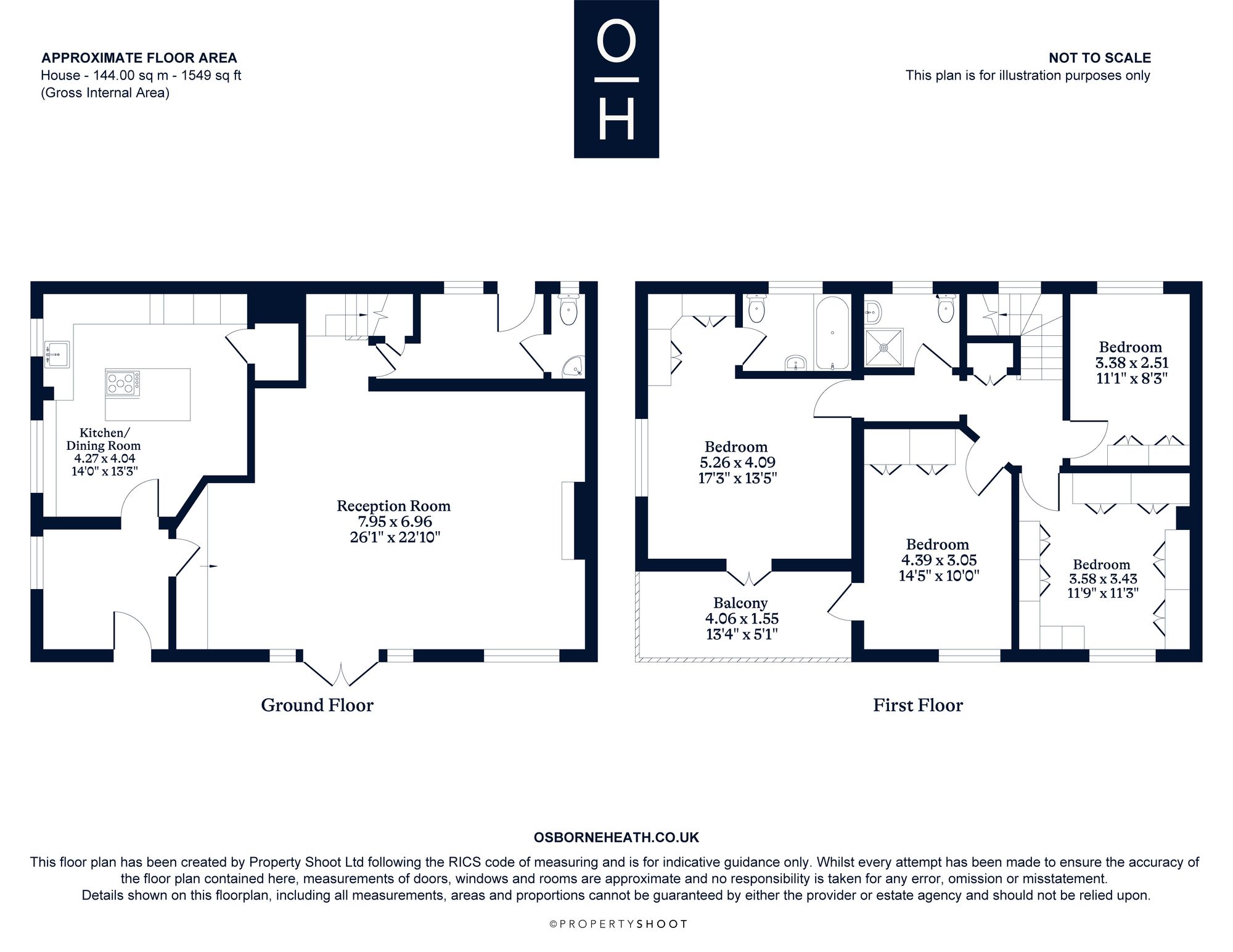 The Old Mile London Road, Ascot floorplan