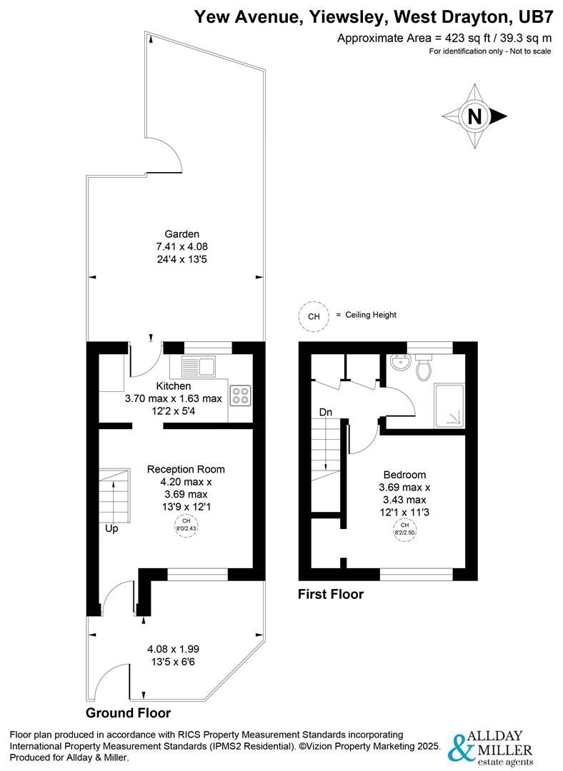 1C, Yew Avenue, West Drayton floorplan