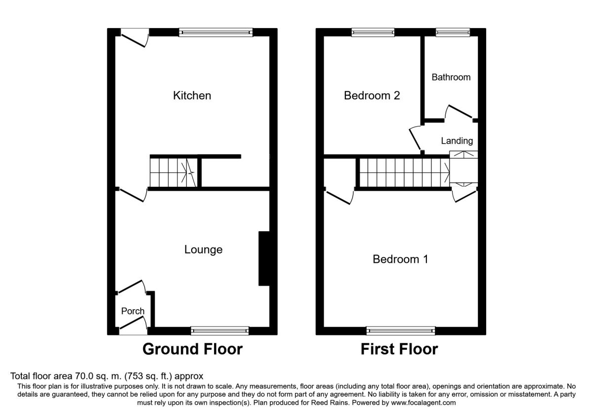 2 Bedrooms Terraced house for sale in Bennett Street, Hyde SK14