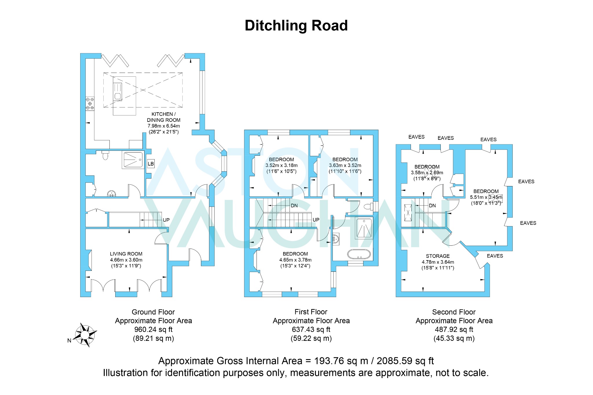 72, Ditchling Road, Brighton floorplan