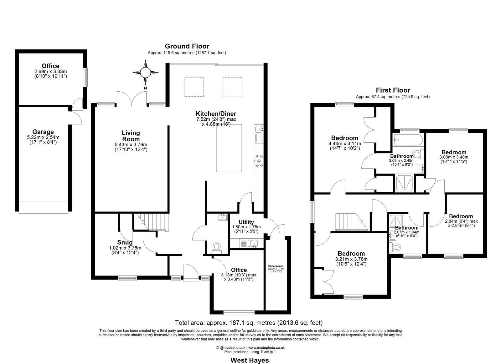 3, West Hayes, Bishop's Stortford floorplan