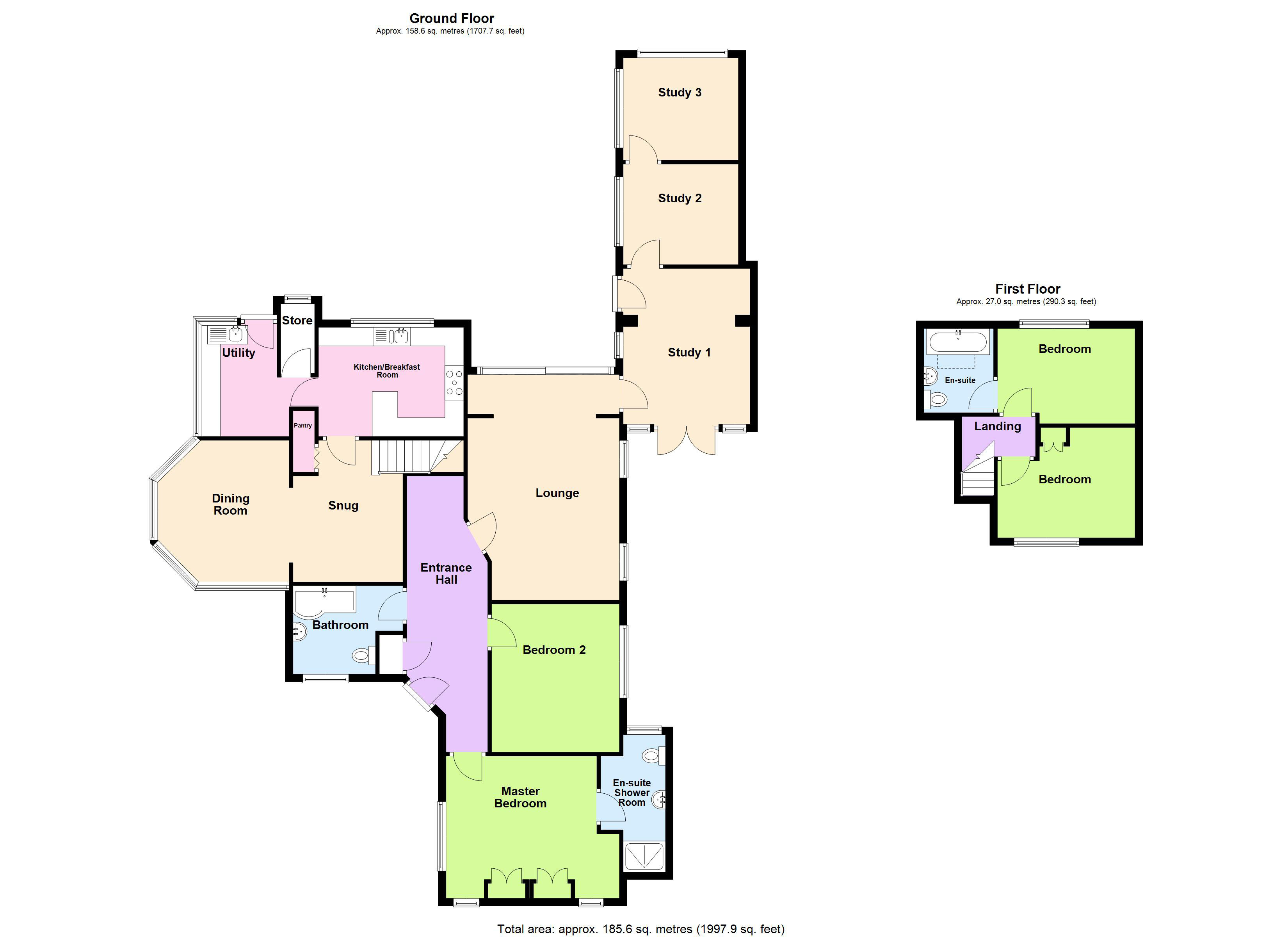 44, Wood Lane, Rotherham floorplan