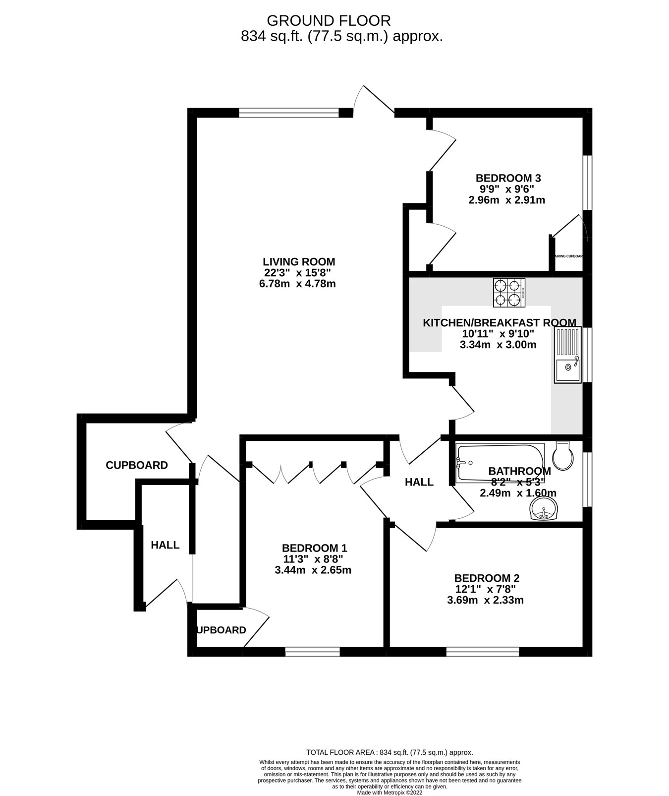 Deane Drive, Taunton TA1, 3 bedroom flat for sale 62121794