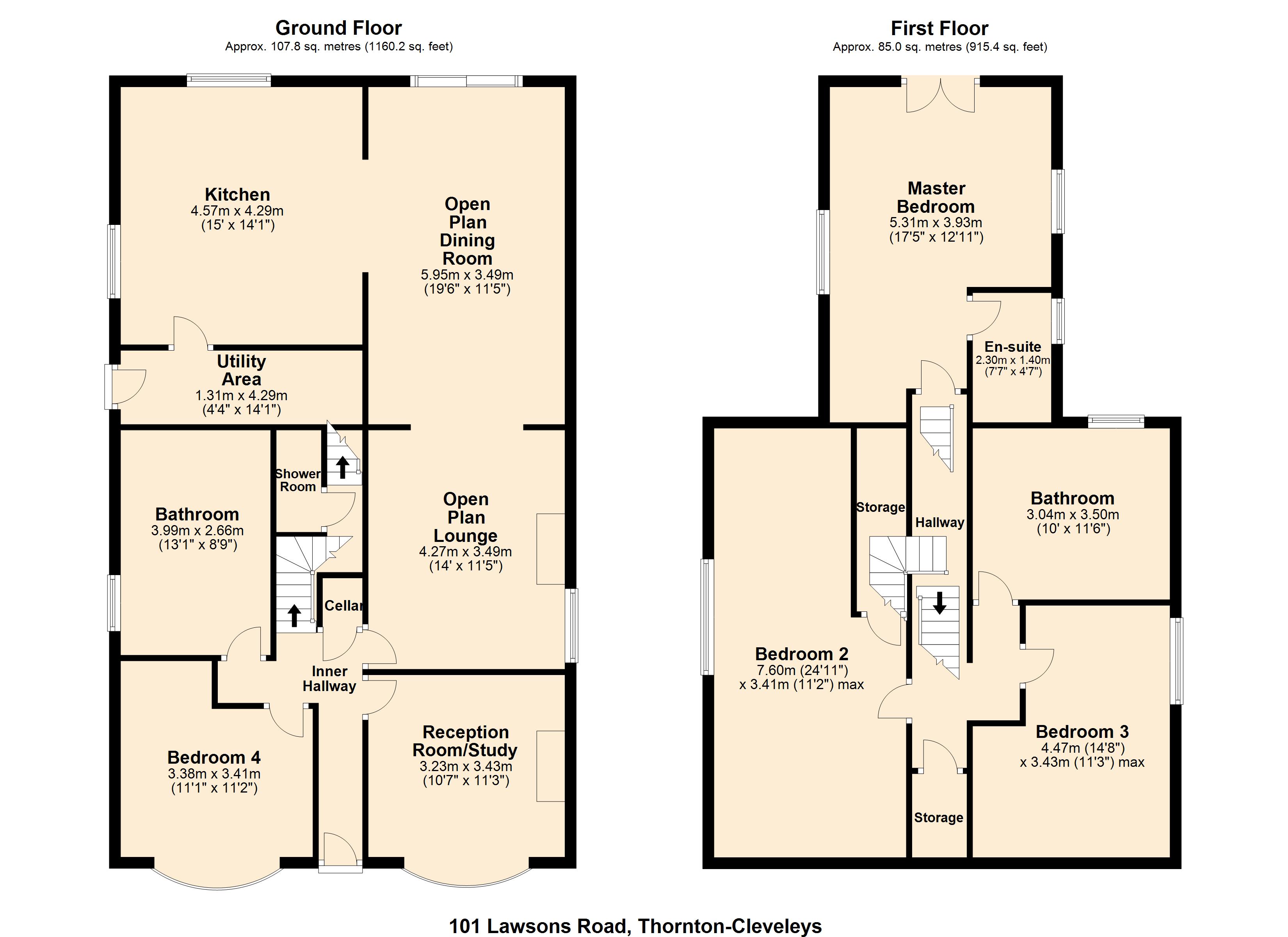 4 bed detached house for sale in Lawsons Road, ThorntonCleveleys FY5
