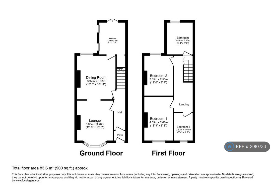 Marsh House Lane, Warrington floorplan