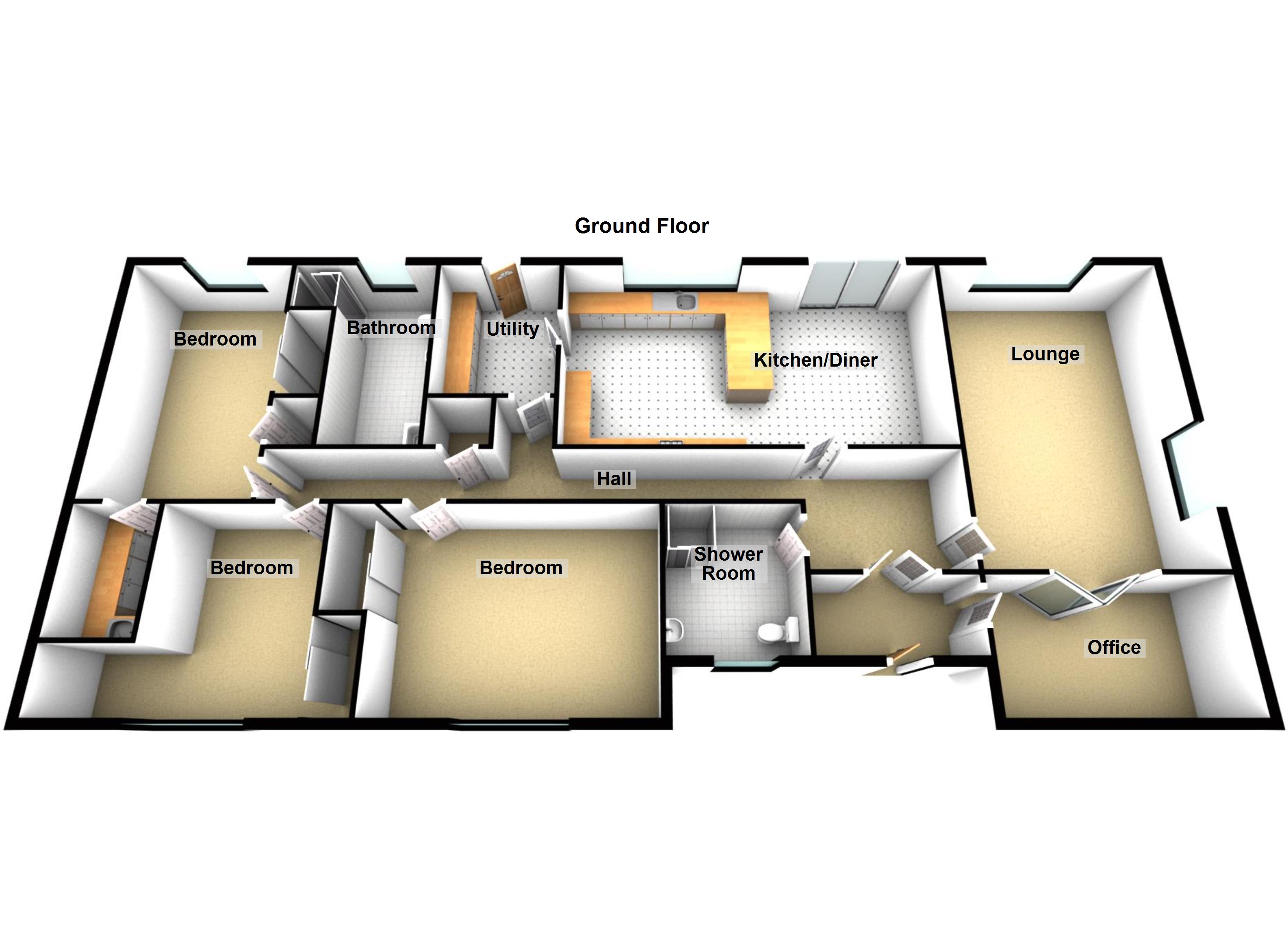 Fairwinds, Hay Street, Blairgowrie floorplan