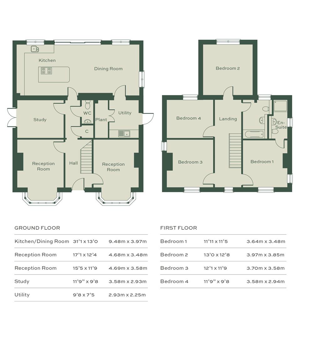 Brook House, Meadowbrook Gardens, Southampton floorplan