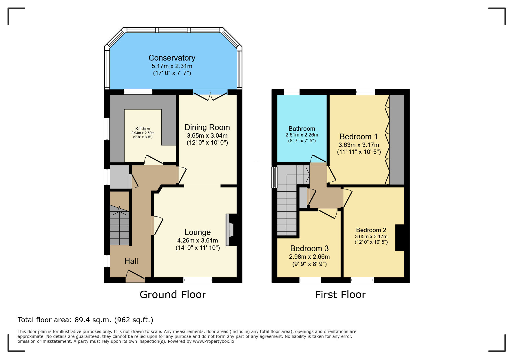 9, Pemberton Road, Consett floorplan