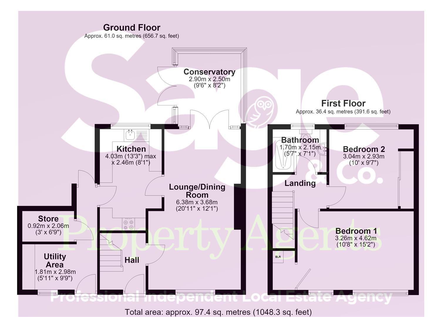 26, Heol-Y-Waun, Bargoed floorplan