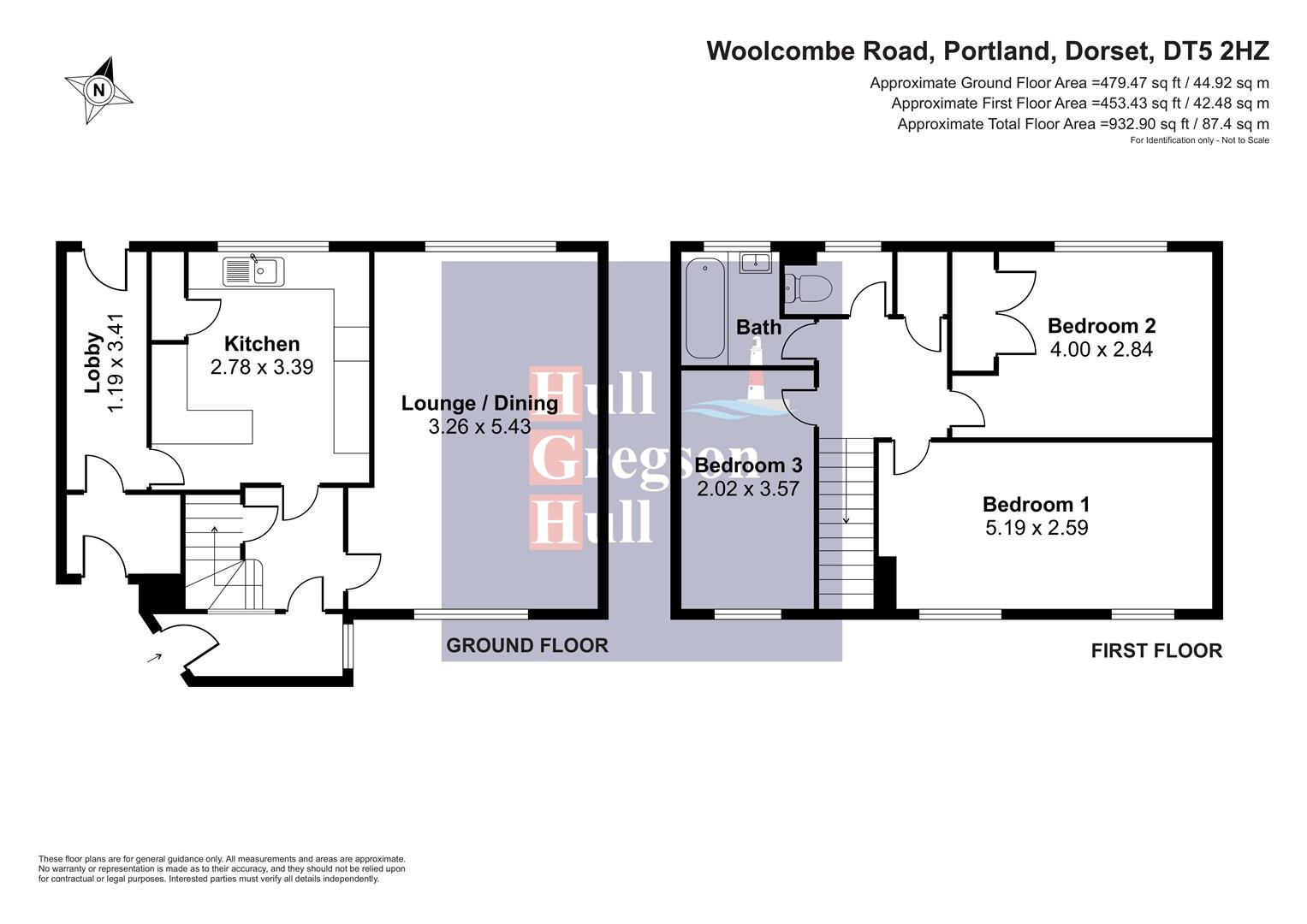 6, Woolcombe Road, Portland floorplan