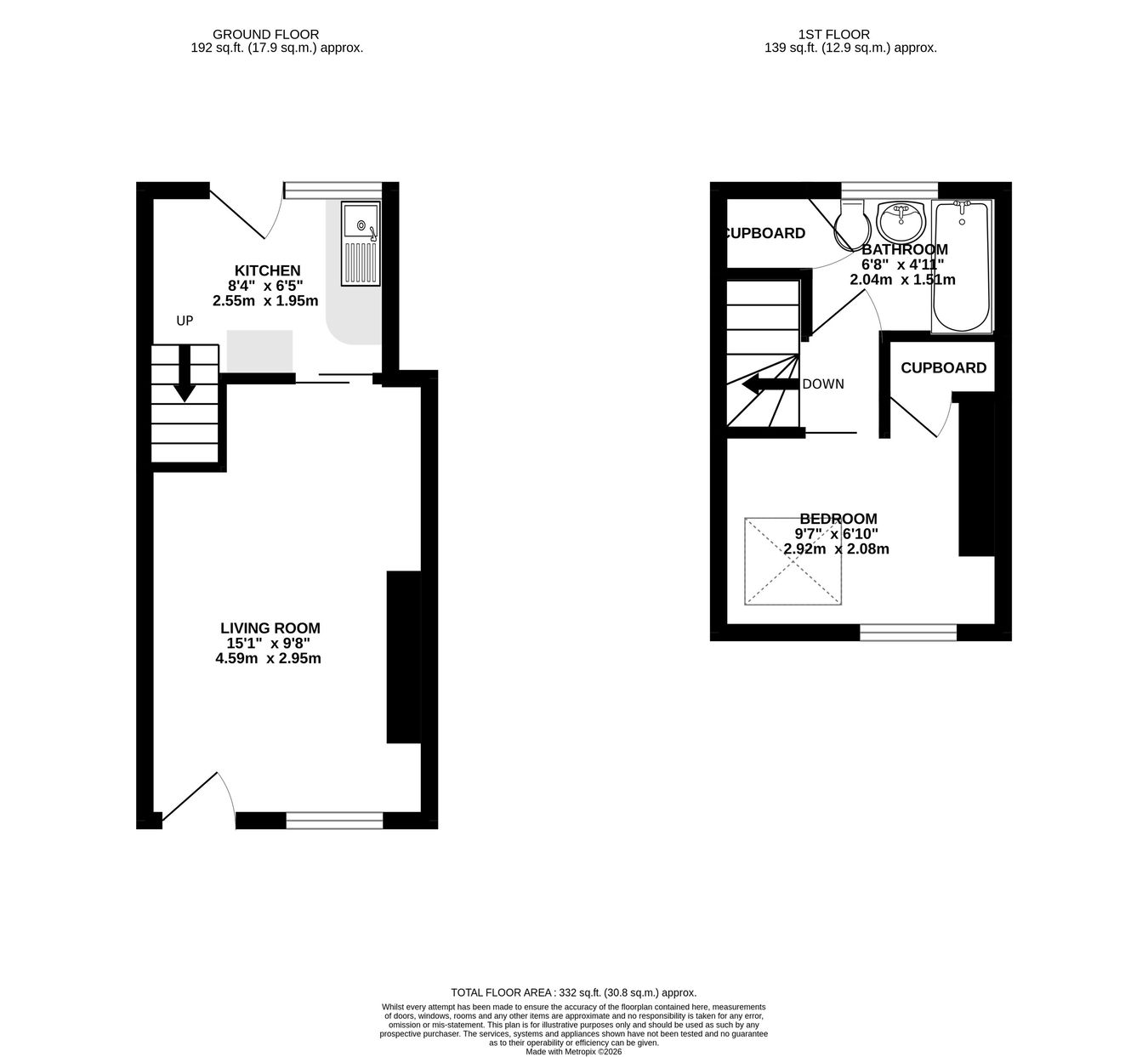 52, Watton, Brecon floorplan