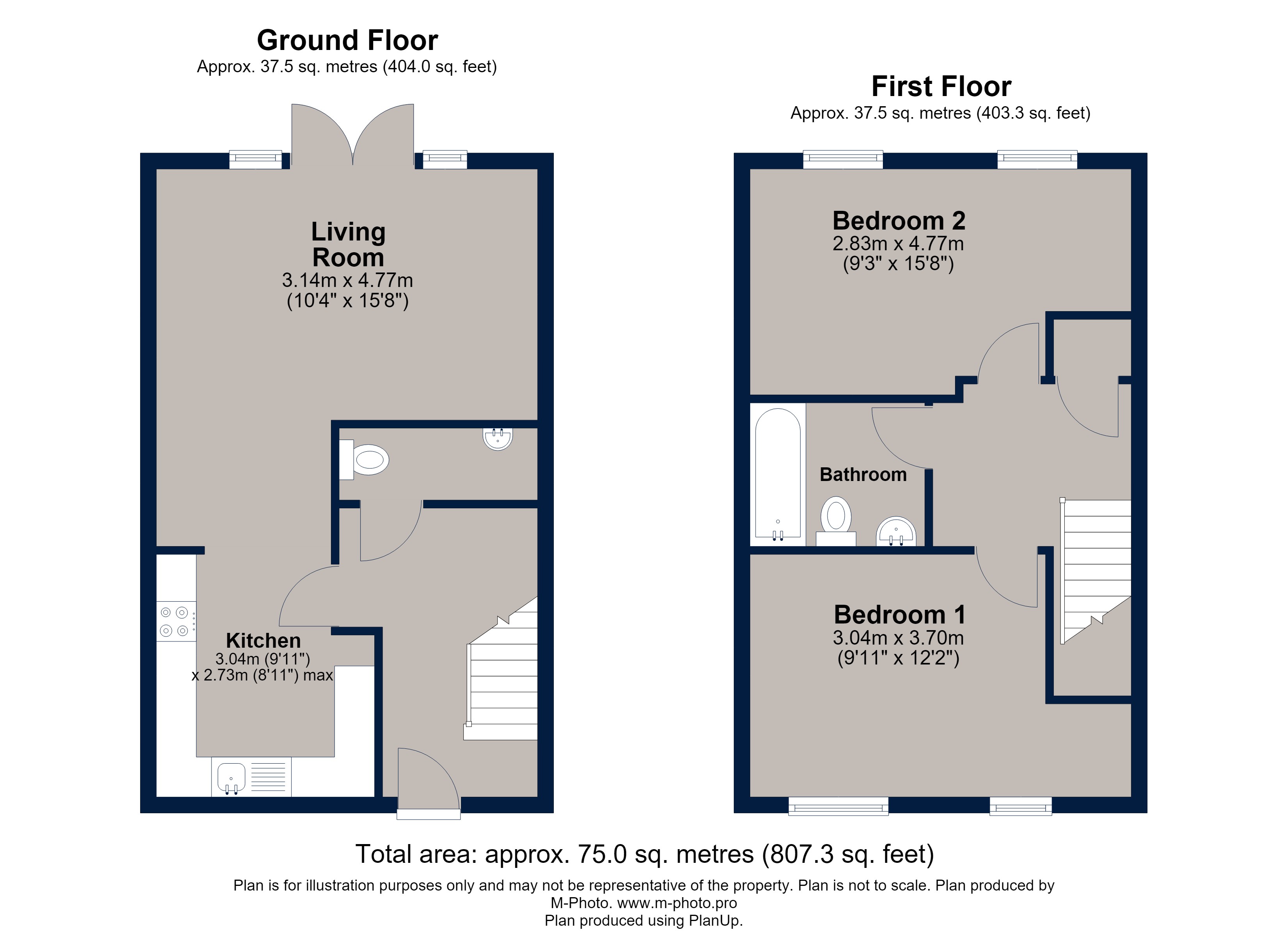14, Hallaton Road, Leicester floorplan