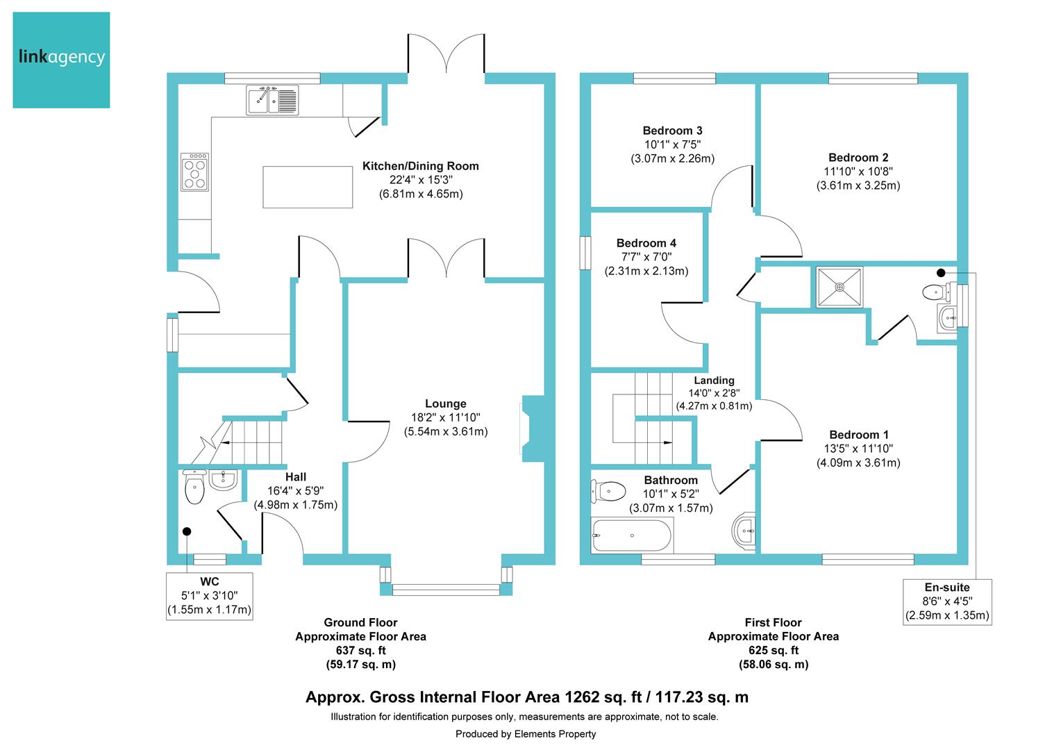 11, Gowdall Way, Goole floorplan