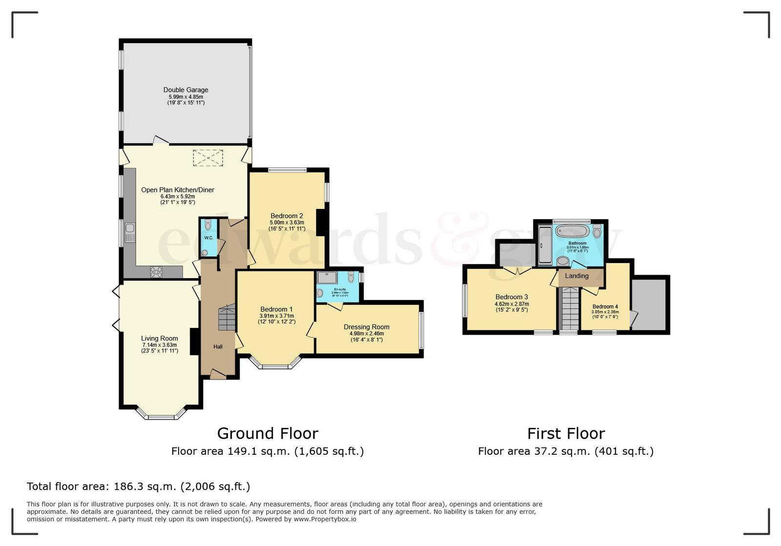 67, Rugeley Road, Burntwood floorplan