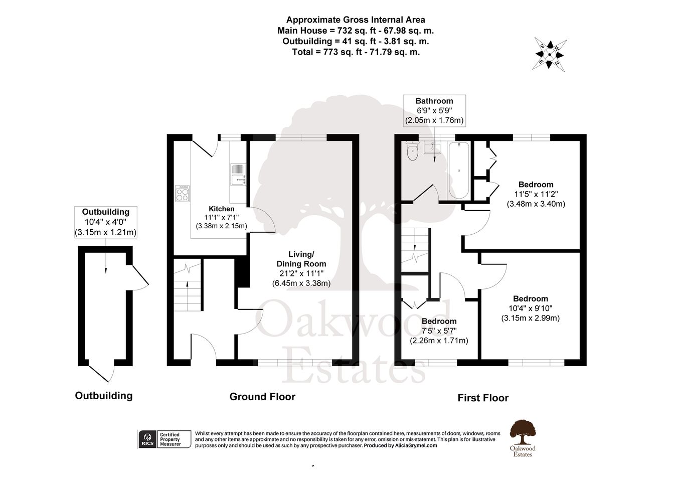 79, Long Readings Lane, Slough floorplan