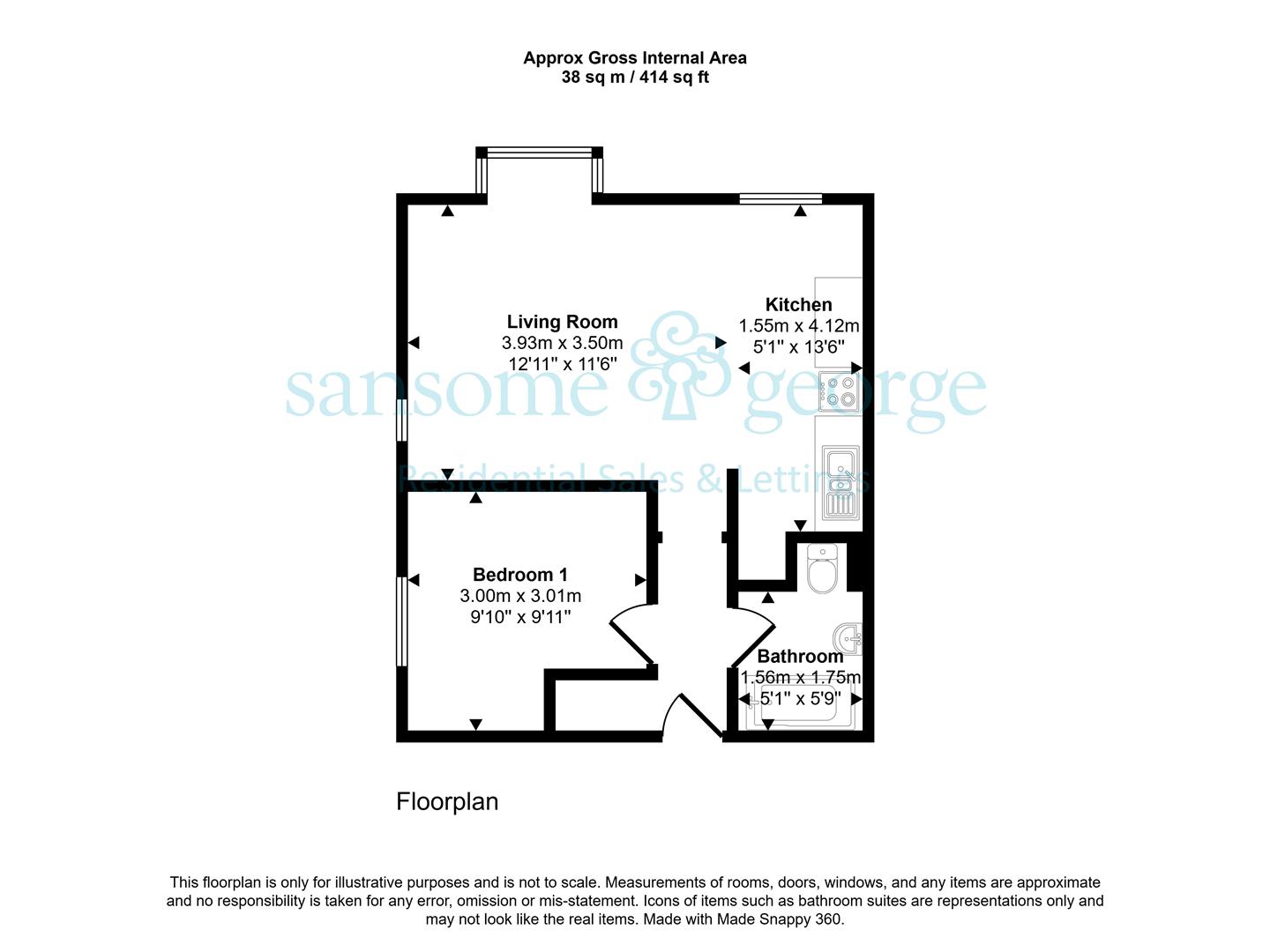 Ashmere Close, Reading floorplan