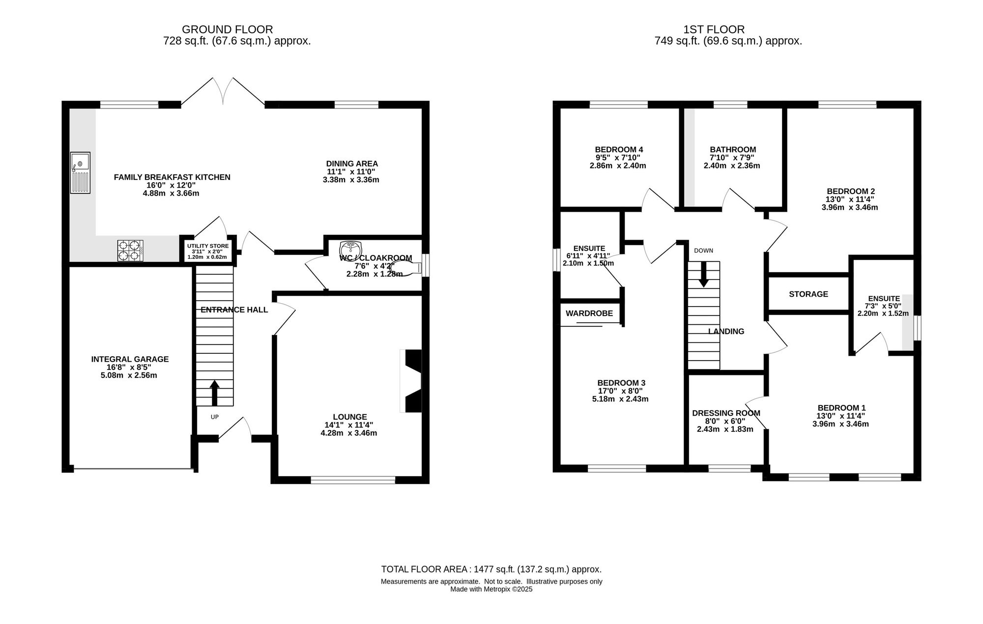 37 Printers Drive, Stockport floorplan