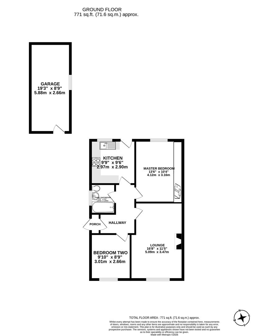12, Fairhaven Road, Leyland floorplan
