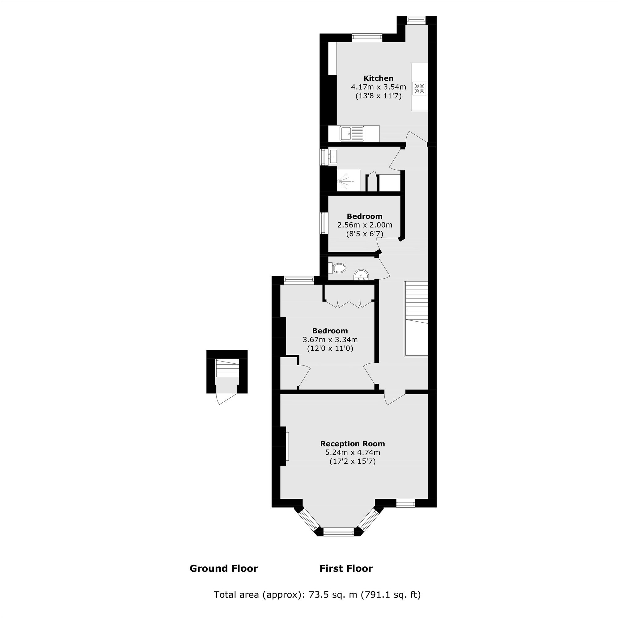 Kelfield Gardens, London floorplan