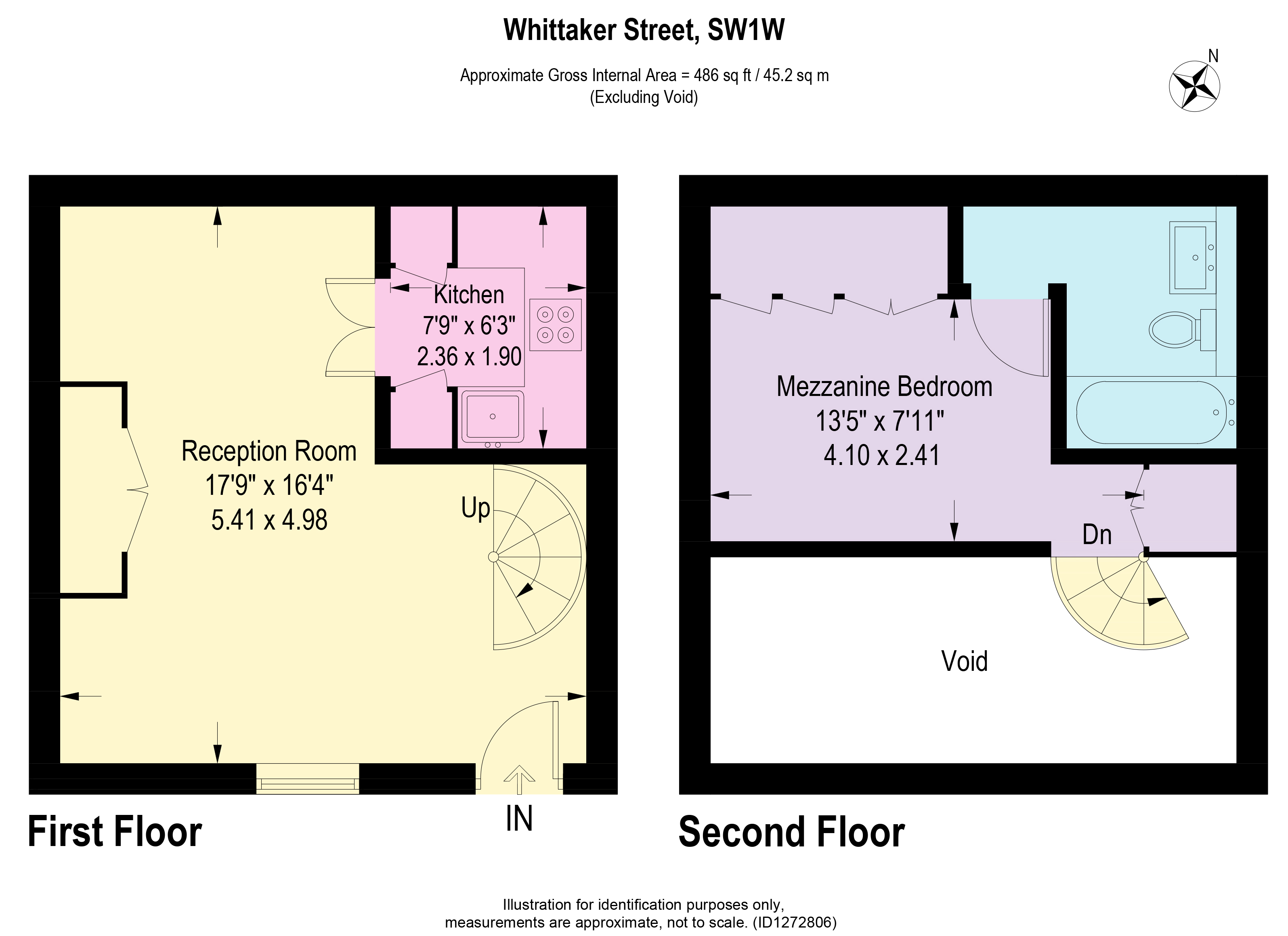 11, Whittaker Street, London floorplan