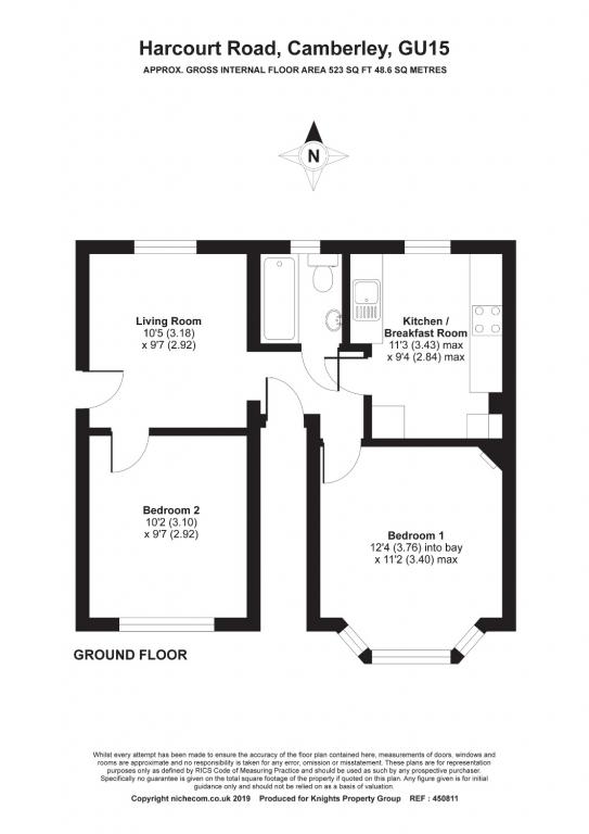 2 Bedrooms Maisonette for sale in Harcourt Road, Camberley GU15