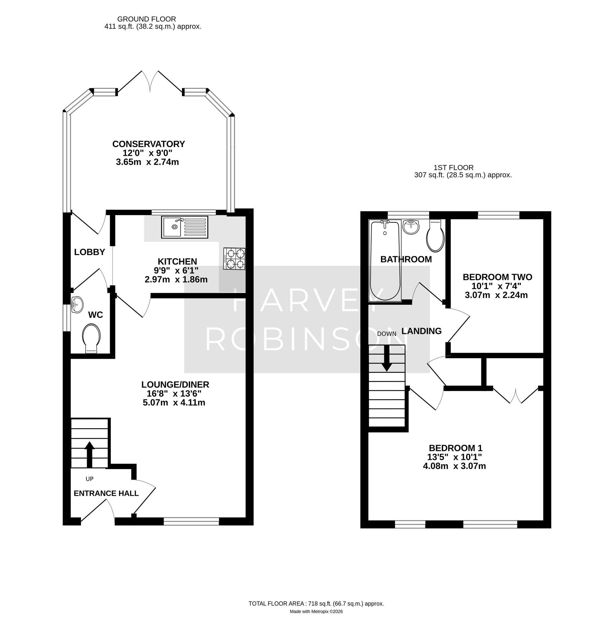 29 Flawn Way, St. Neots floorplan