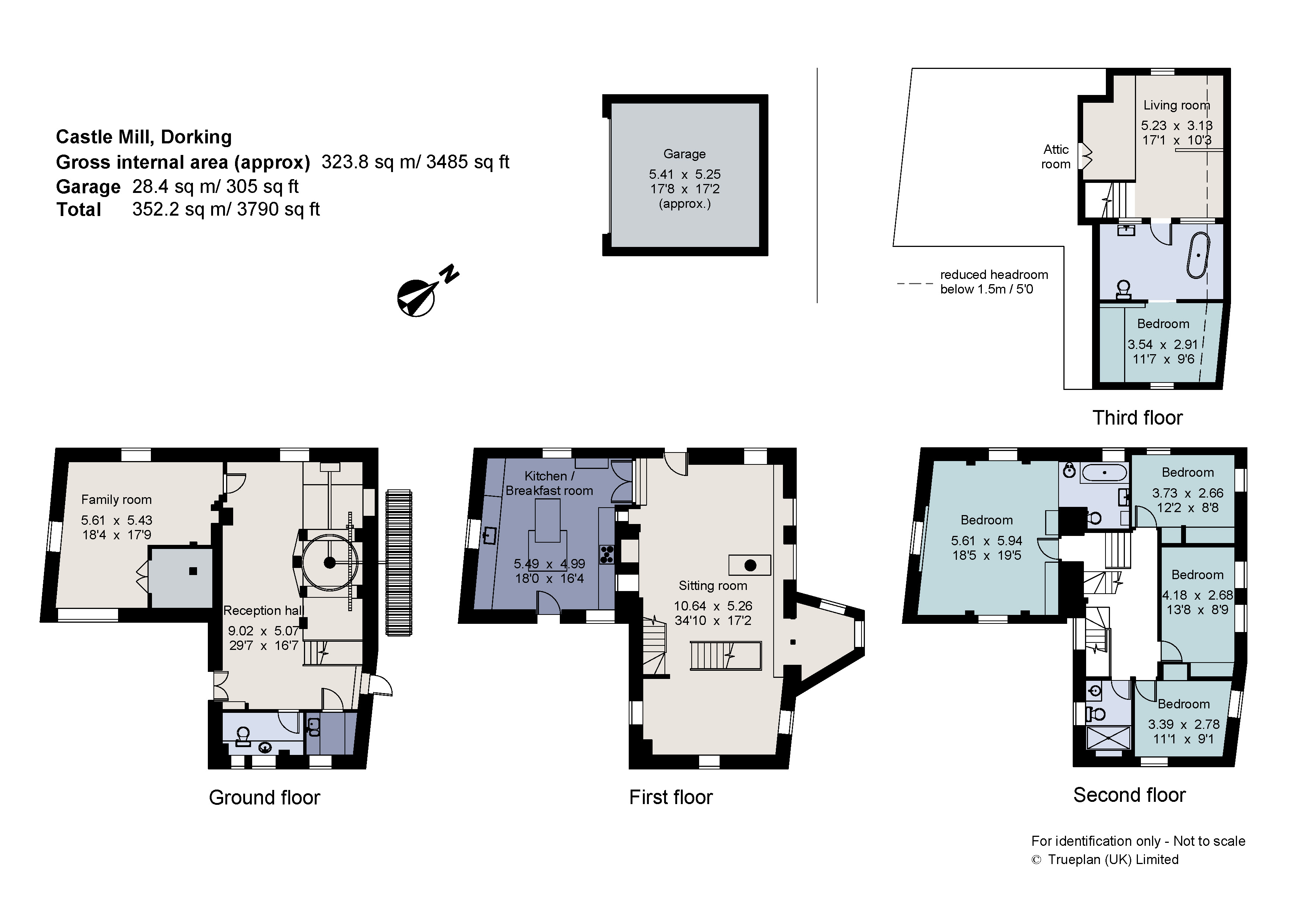 Castle Mill,, Reigate Road, Surrey floorplan
