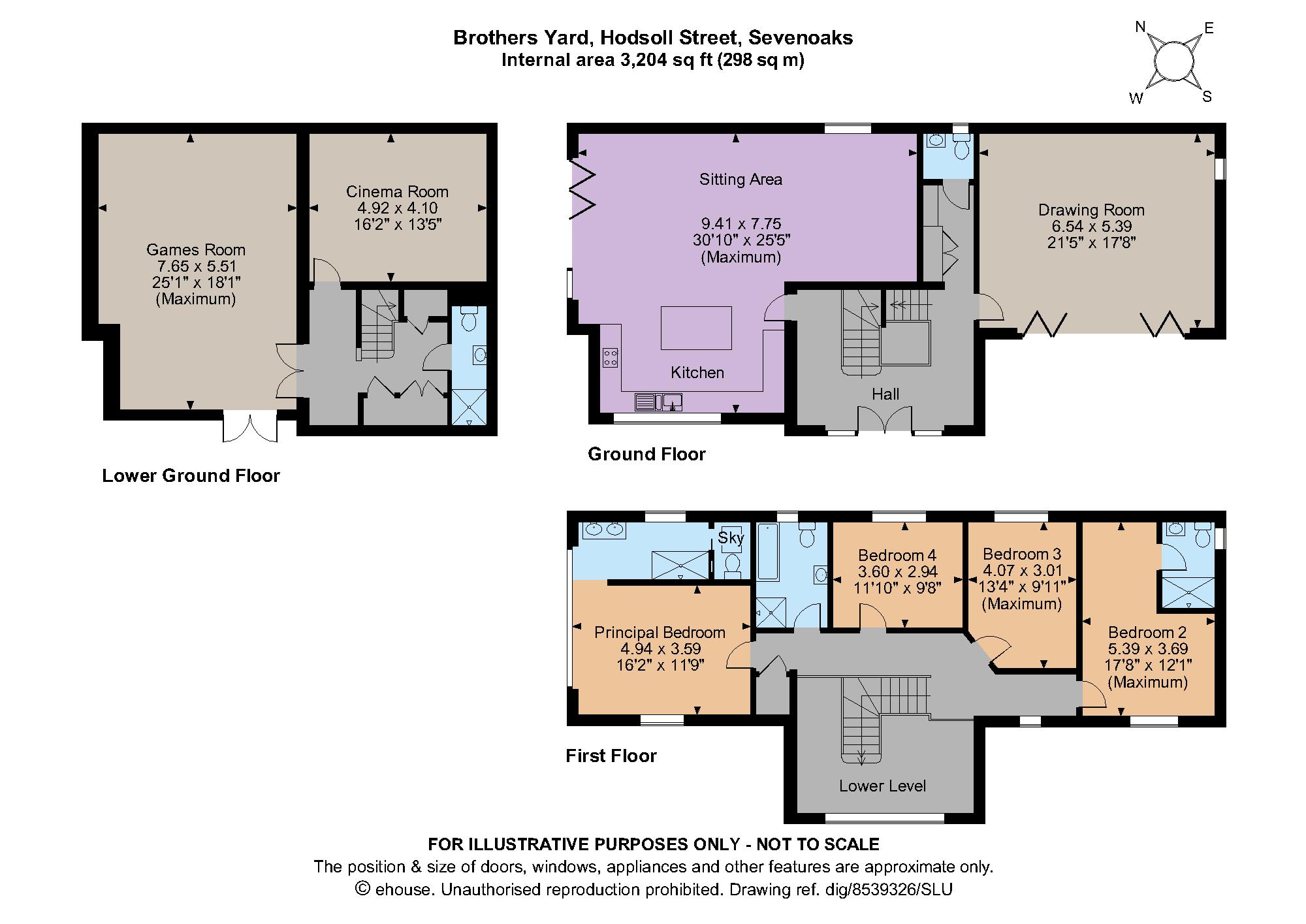 Hodsoll Street, Sevenoaks, Kent TN15, 7 bedroom detached house for sale