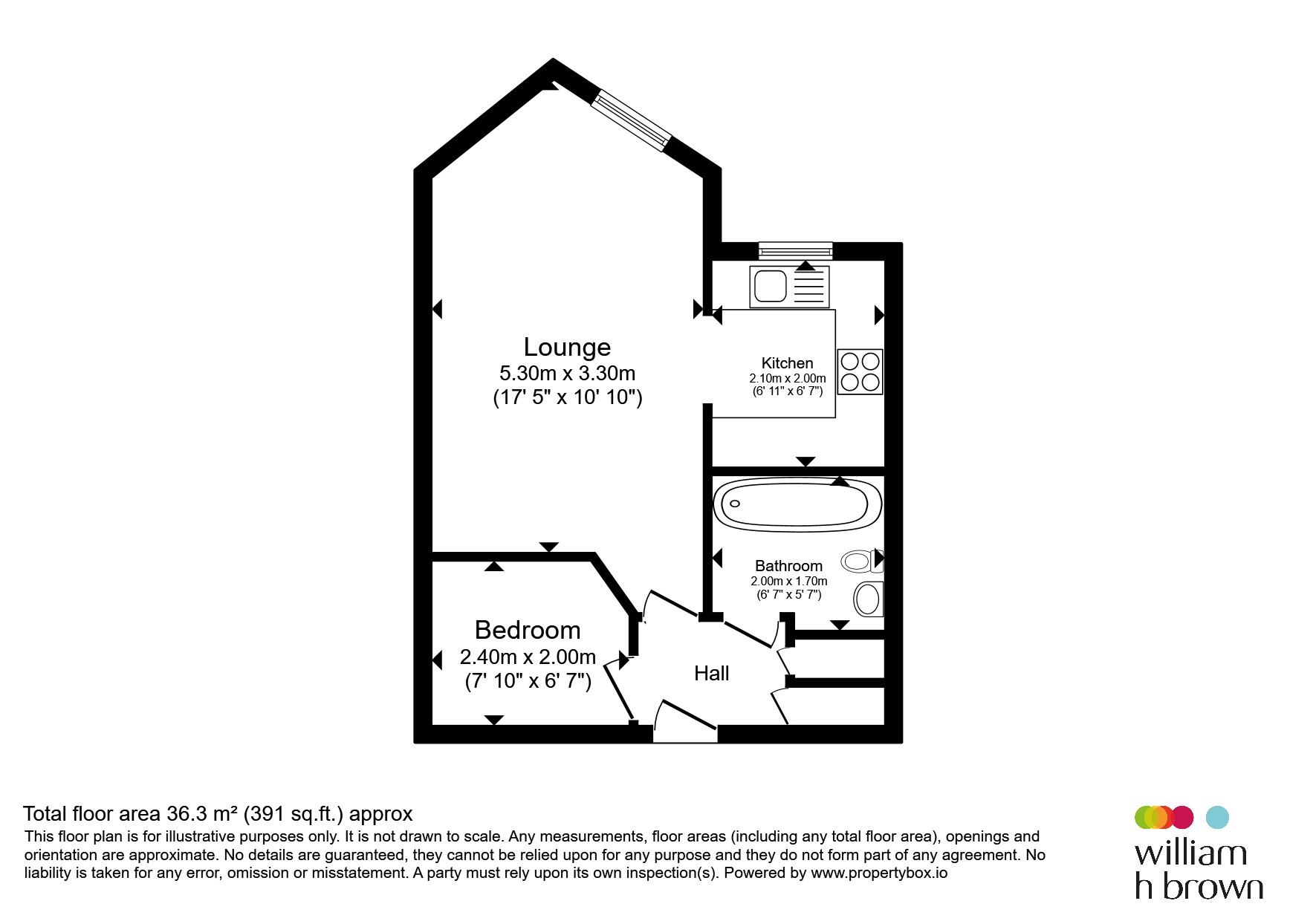 Flat 2, Springbok House, Heycroft Way, Chelmsford floorplan