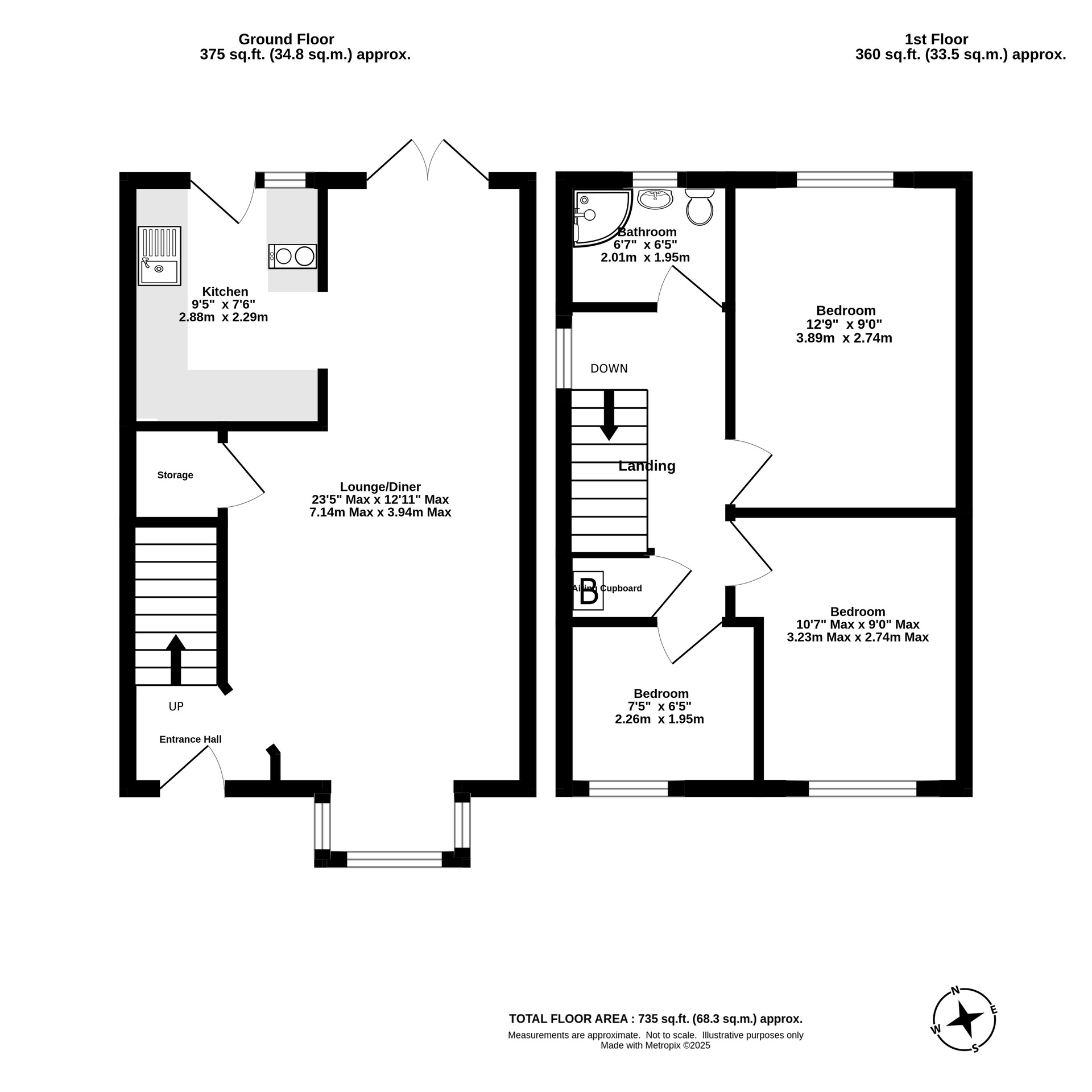 1 Taylor Court, Weston-super-Mare floorplan