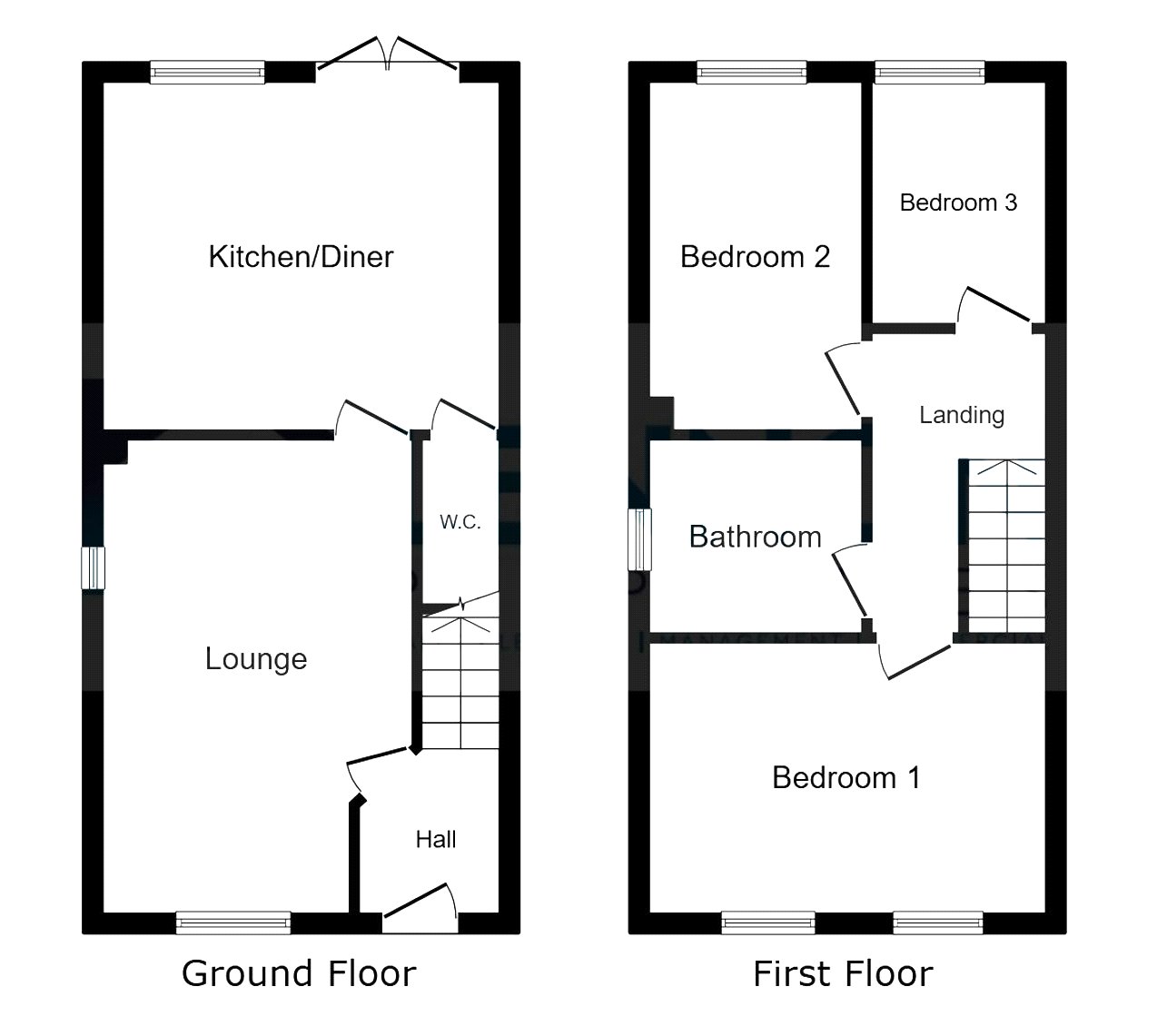 27, Bates Avenue, Northumberlandz floorplan
