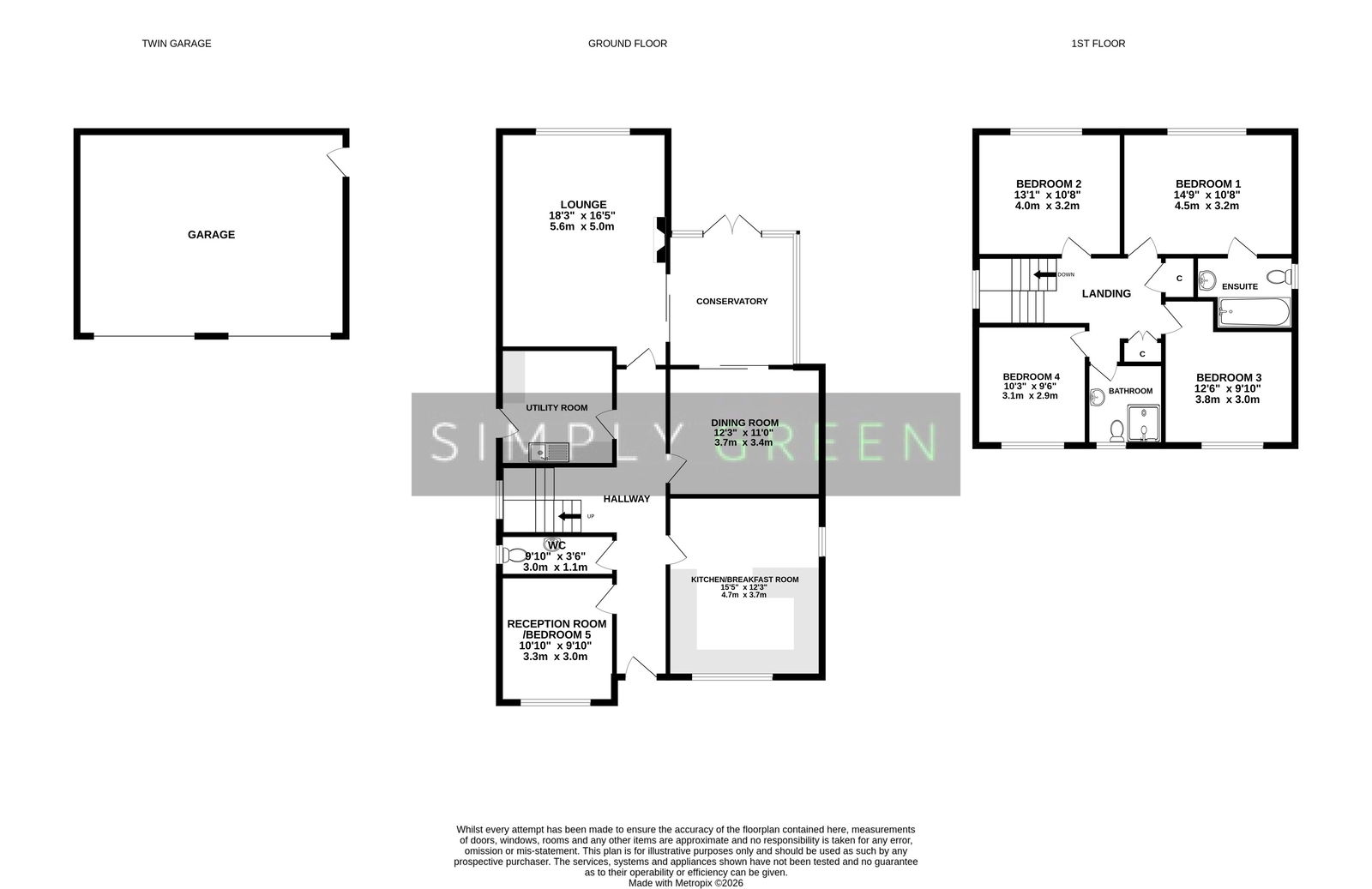 42, Broadway Avenue, Newton Abbot floorplan