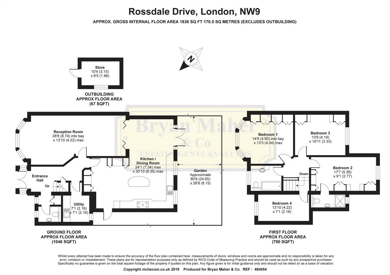 4 Bedrooms Semi-detached house for sale in Rossdale Drive, London NW9