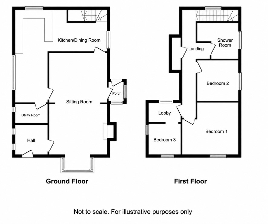 Cemetery Lodge, 51 Castle Road, Wellingborough floorplan