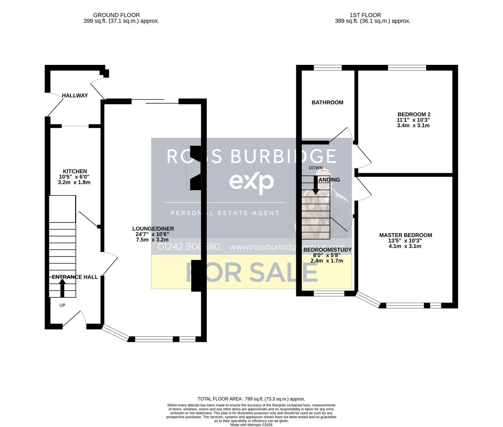 61, New Barn Lane, Cheltenham floorplan