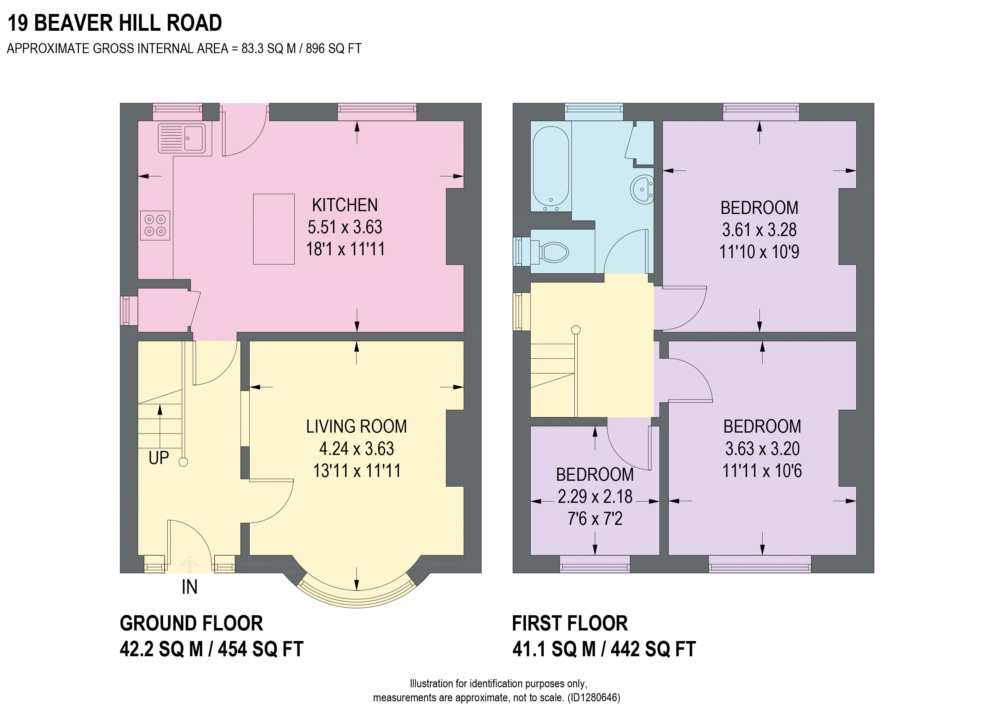 19, Beaver Hill Road, Sheffield floorplan