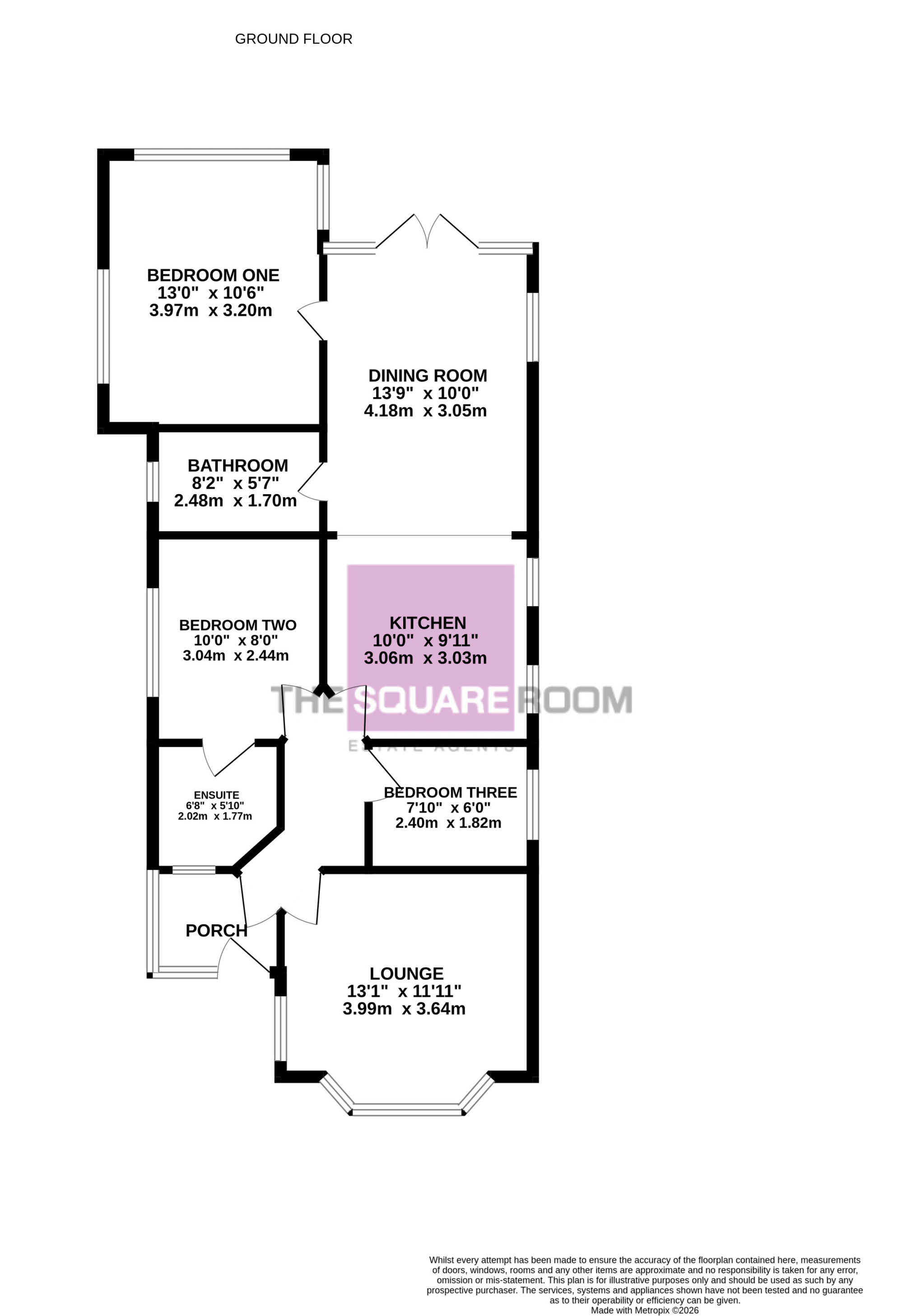277, Fleetwood Road, Cleveleys floorplan