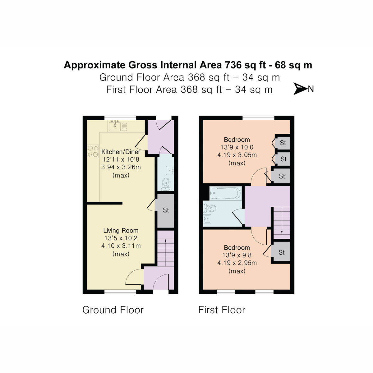 6, Isis Close, Chilton floorplan