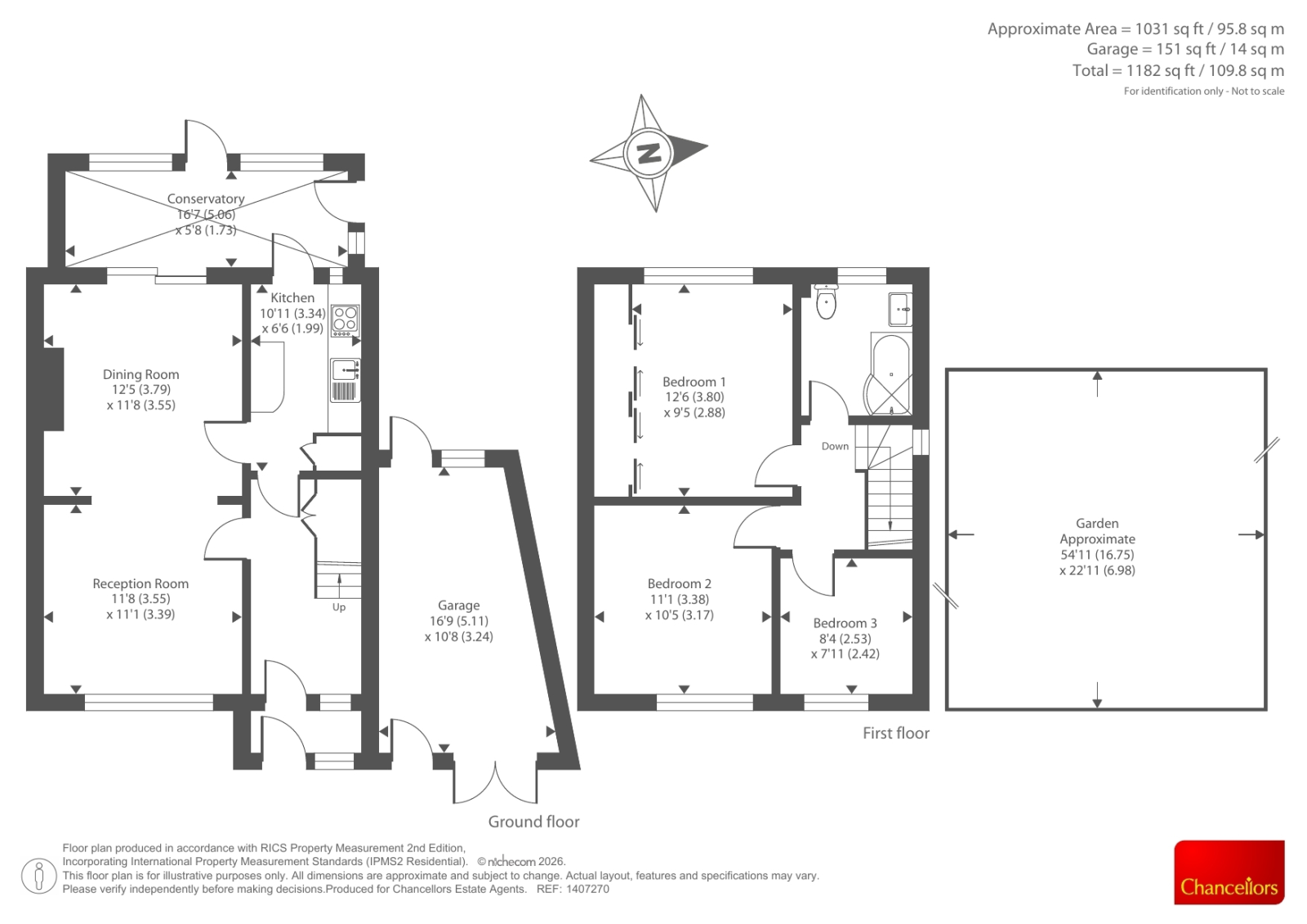 90 HAZEL CRESCENT, Hazel Crescent, Kidlington floorplan