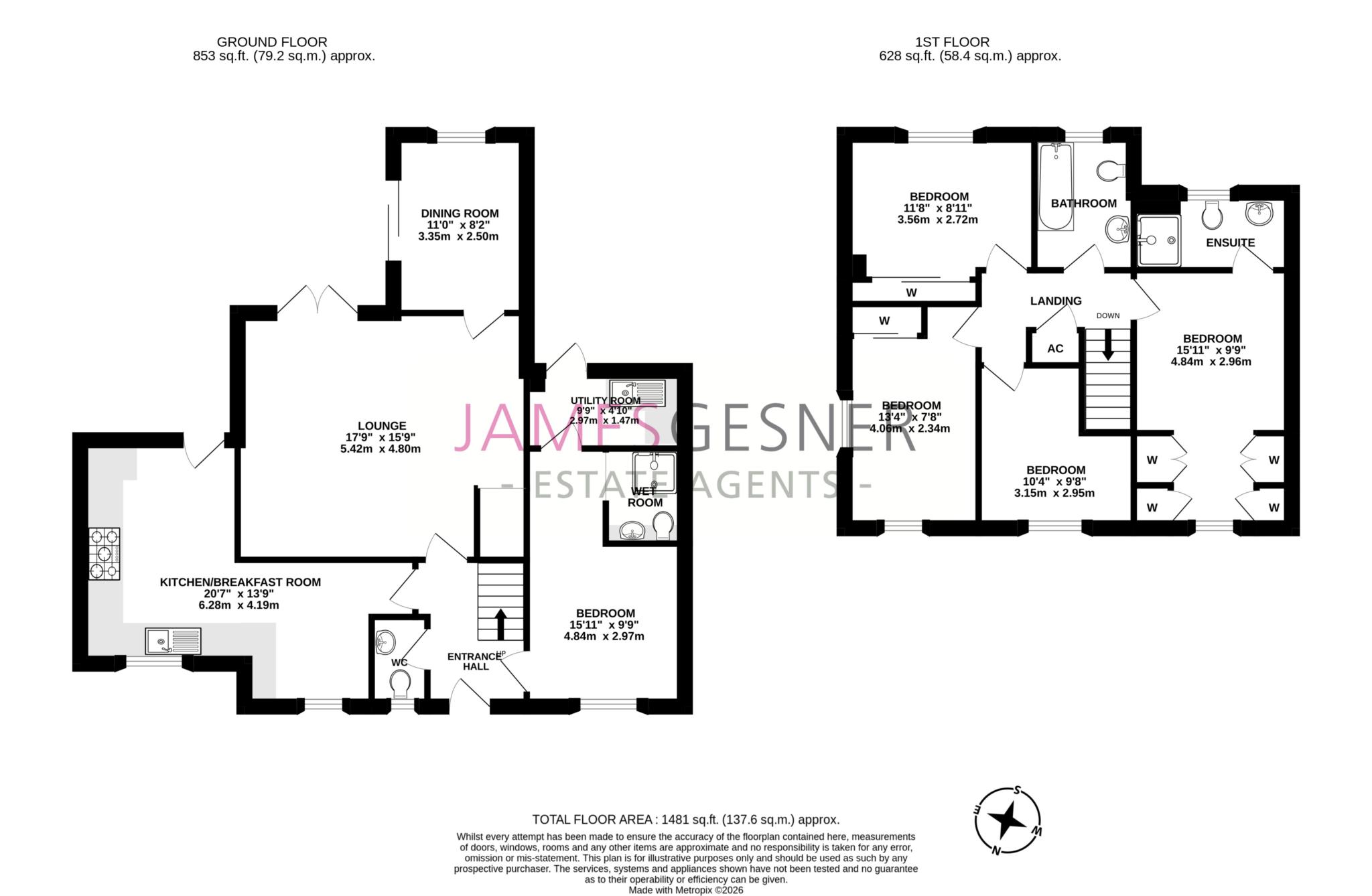 14, Horseshoes Lane, Wallingford floorplan