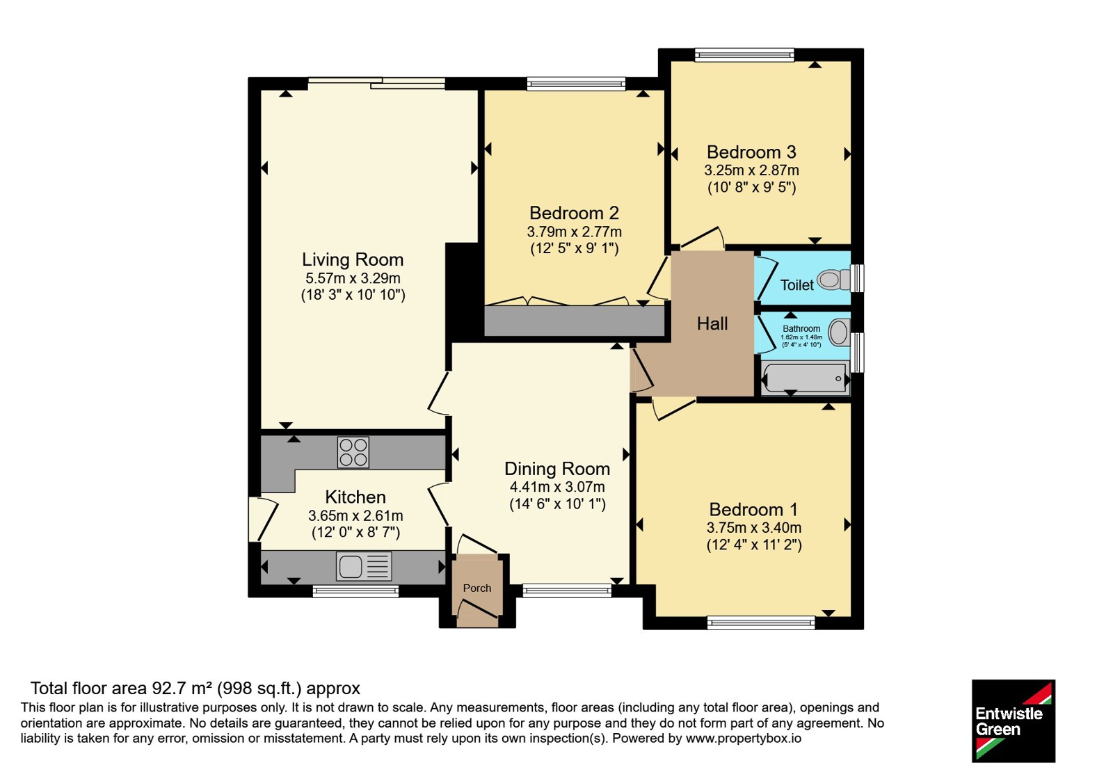 18, Harington Green, Liverpool floorplan