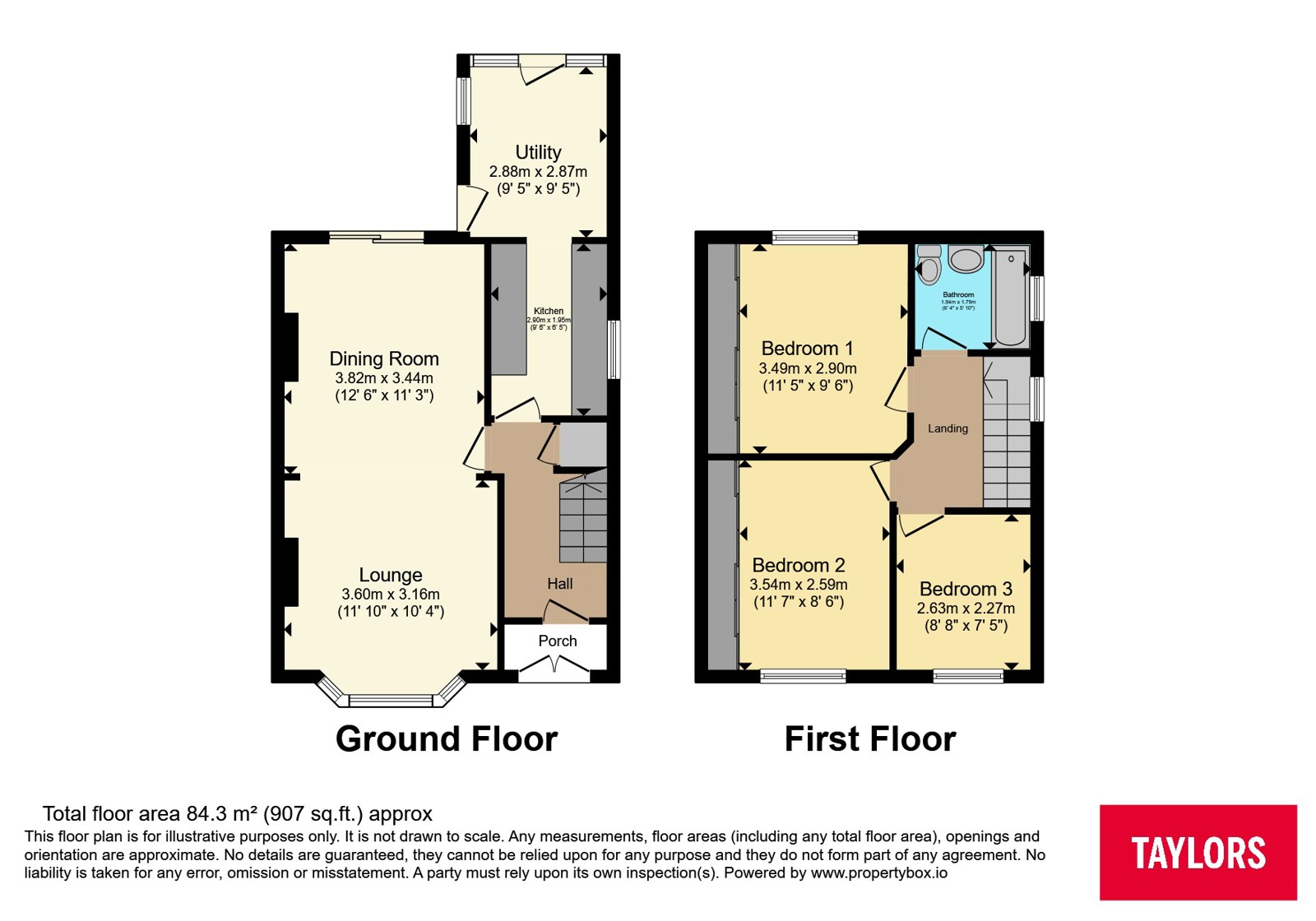 Oaklands,, Lodge Hill, Bristol floorplan