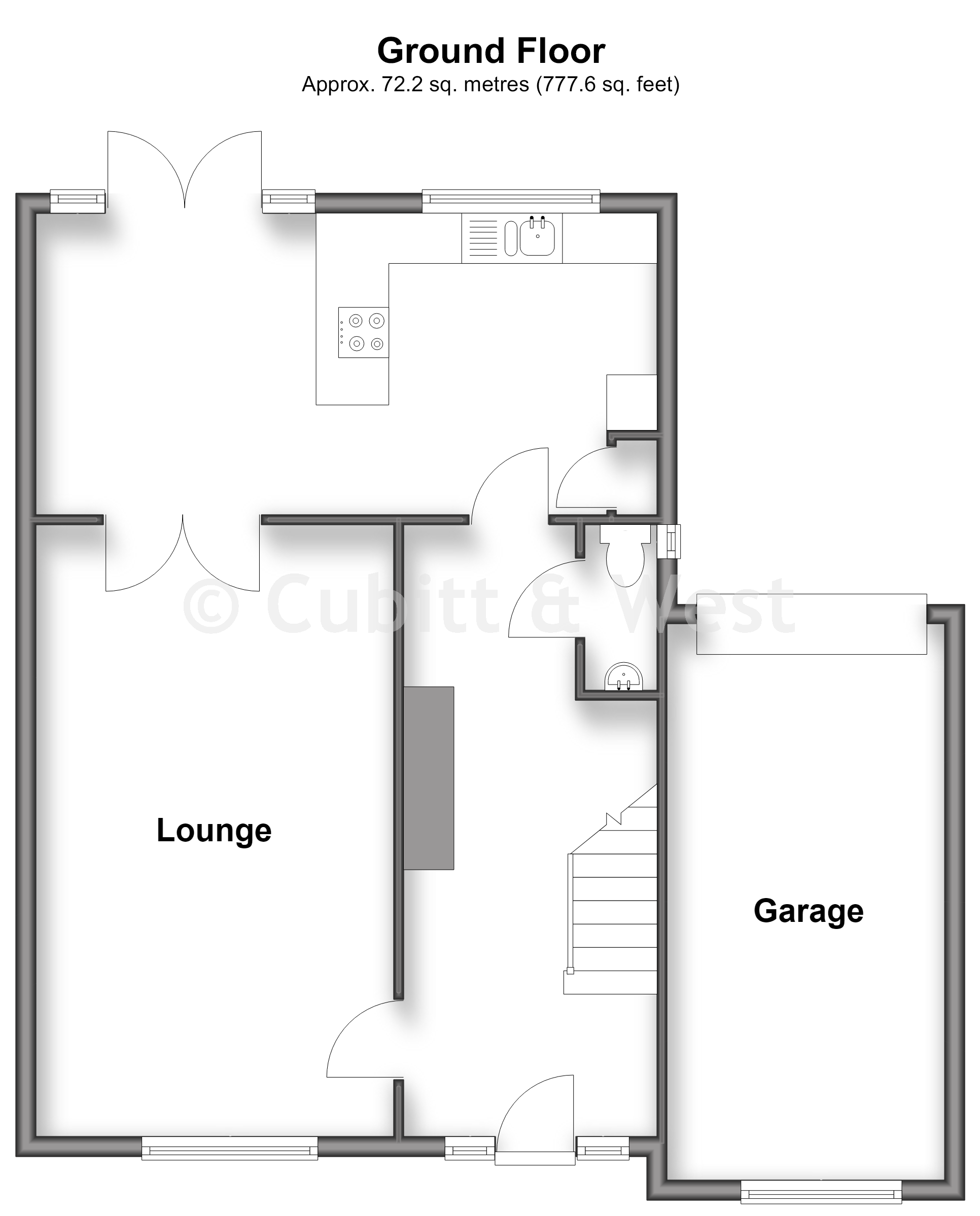 64B, Stakes Road, Waterlooville floorplan