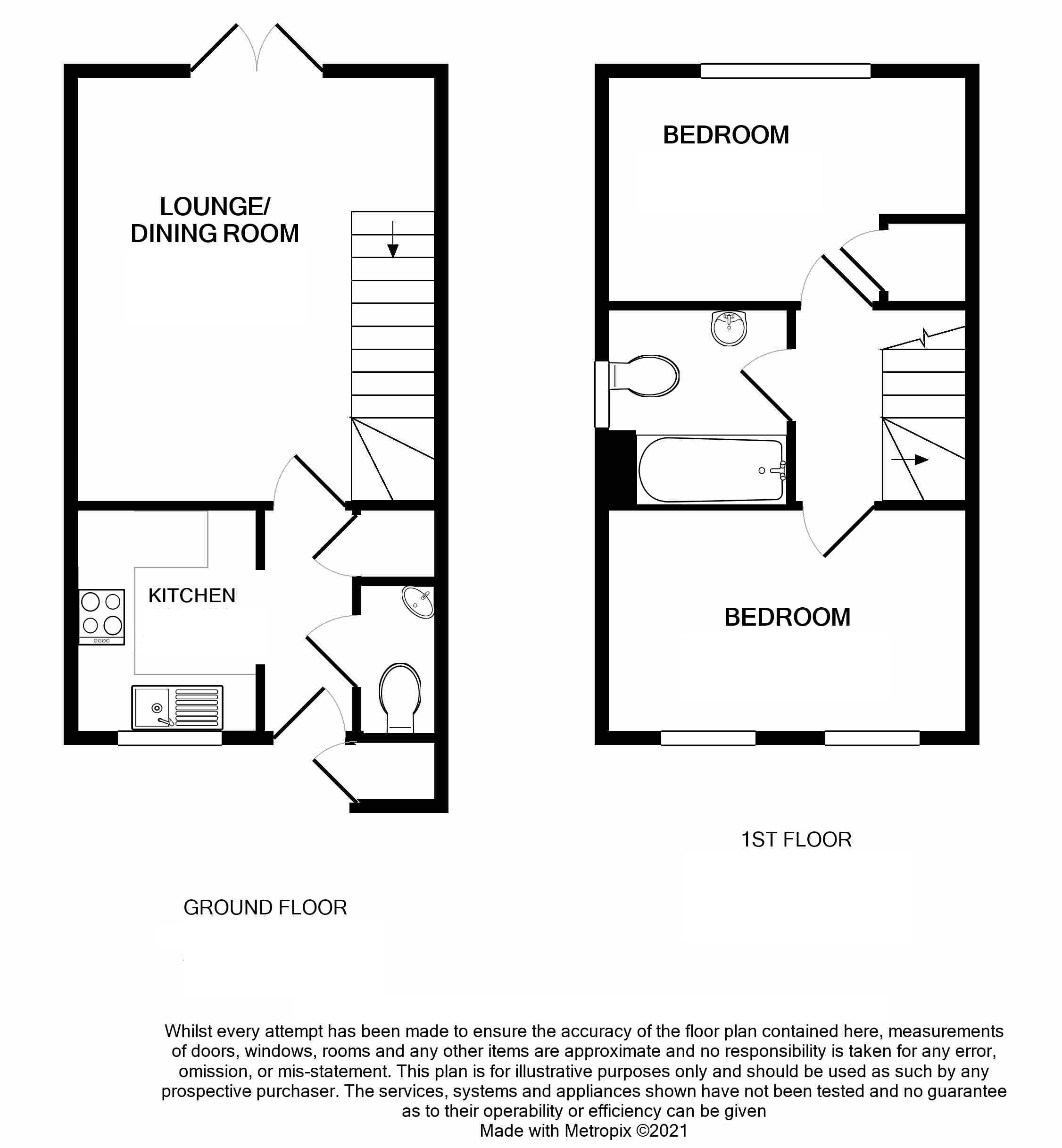5, Gloster Close, Aldershot floorplan