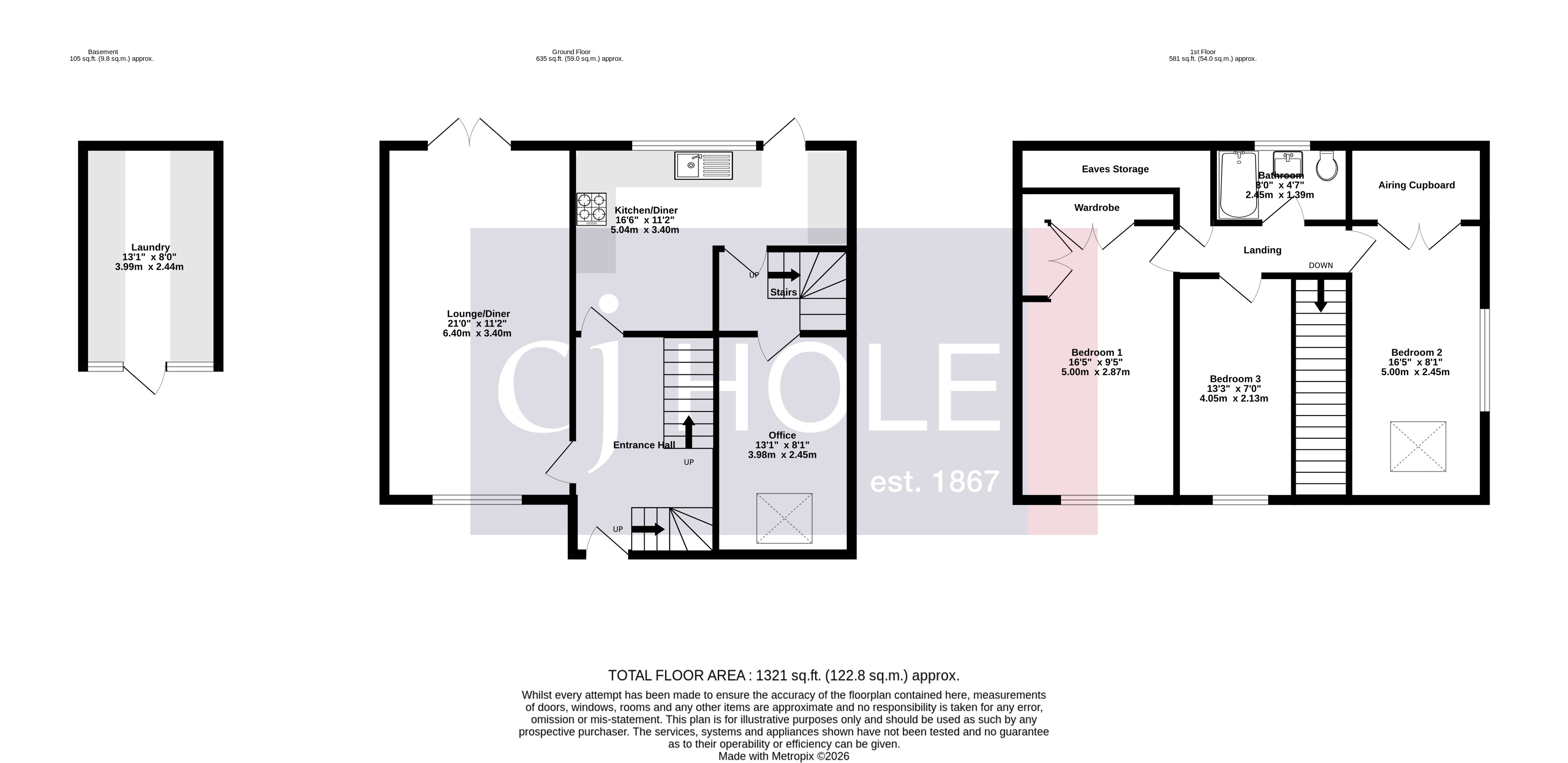 19, St. Davids Close, Somerset floorplan